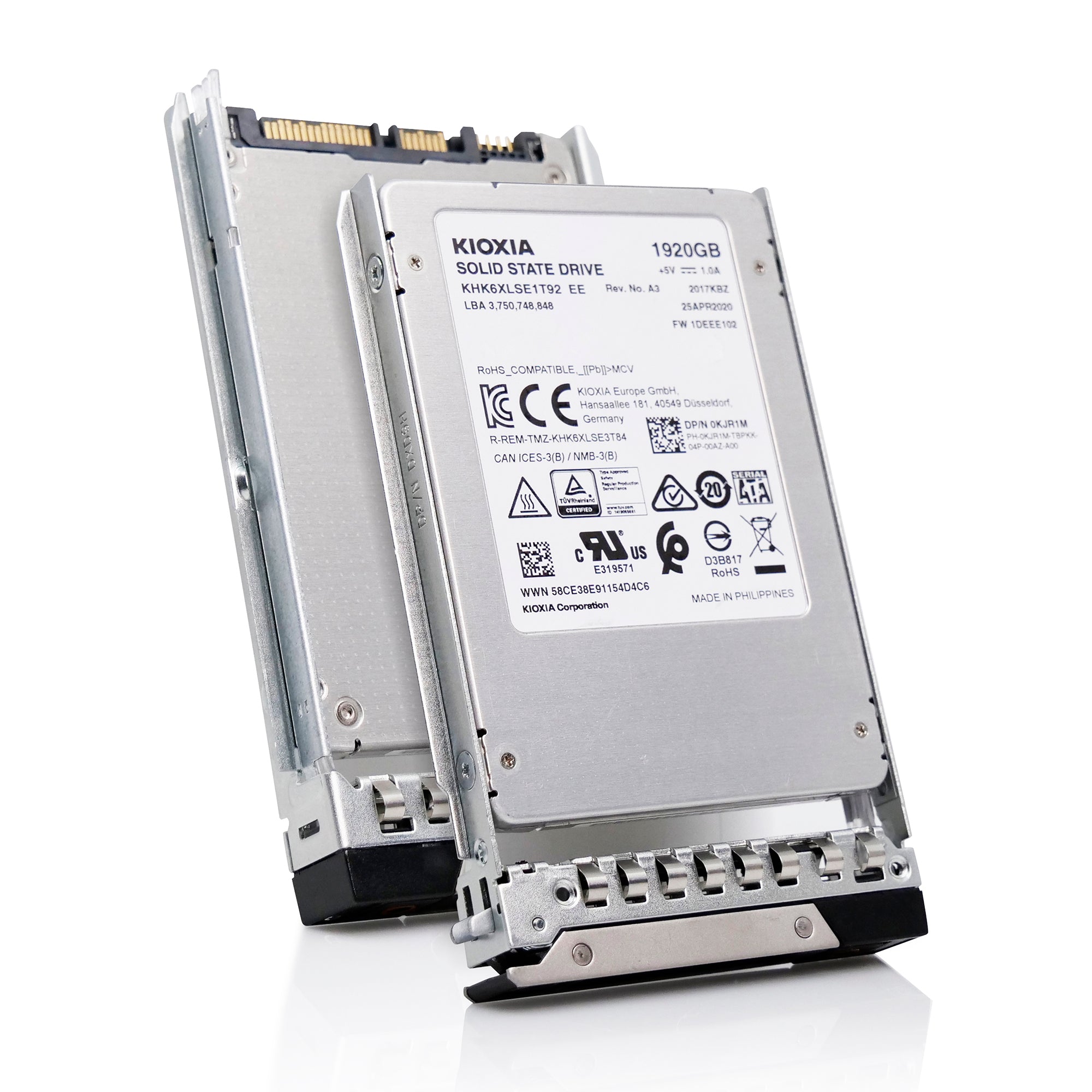 Dell G14 0KJR1M 1.92TB 0.6 DWPD SATA 6Gb/s 3D TLC 2.5in Recertified Solid State Drive