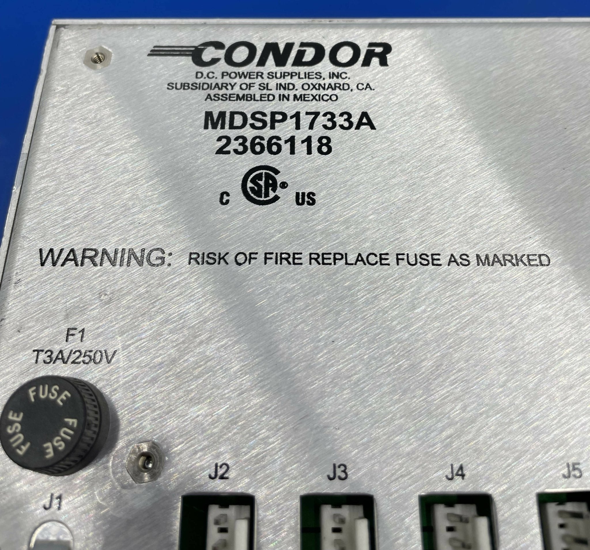 GE MDSP1733A - Condor DC Power Supply for AMX4 X-Ray Detail | Alo Tech Solutions