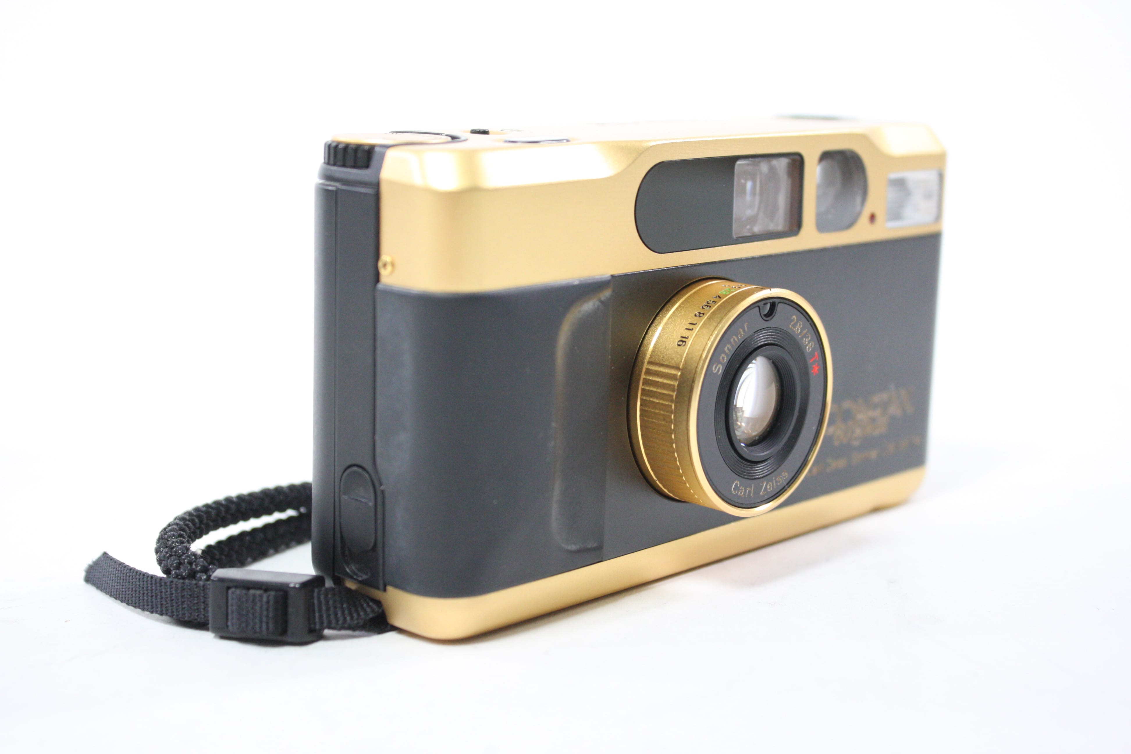 Contax T2 35mm Point and Shoot Camera (Gold, 60th Anniversary Edition)