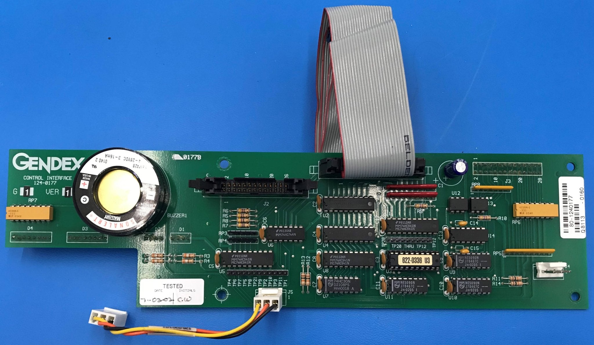 Control Interface (124-0177 G1 Ver 1 Gendex