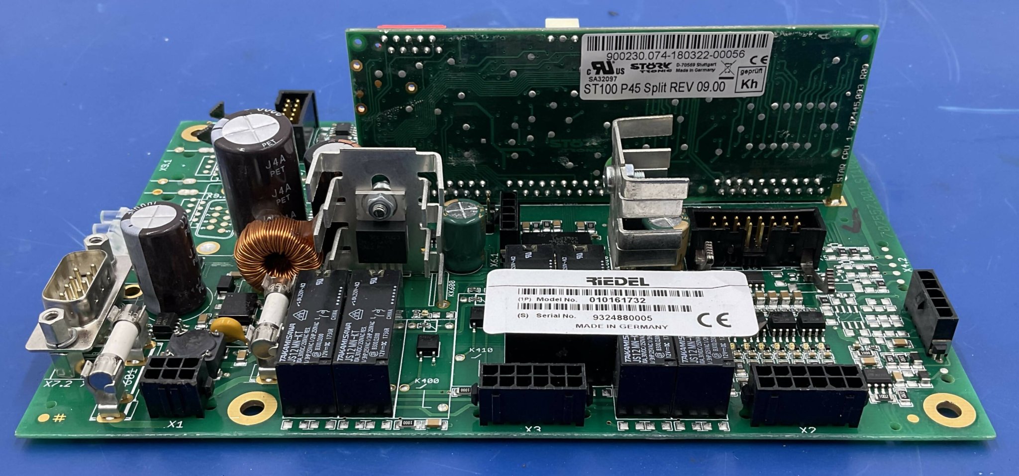 Siemens 10161732 - Control and Regulation PCB CT Board Rear View | Alo Tech Solutions