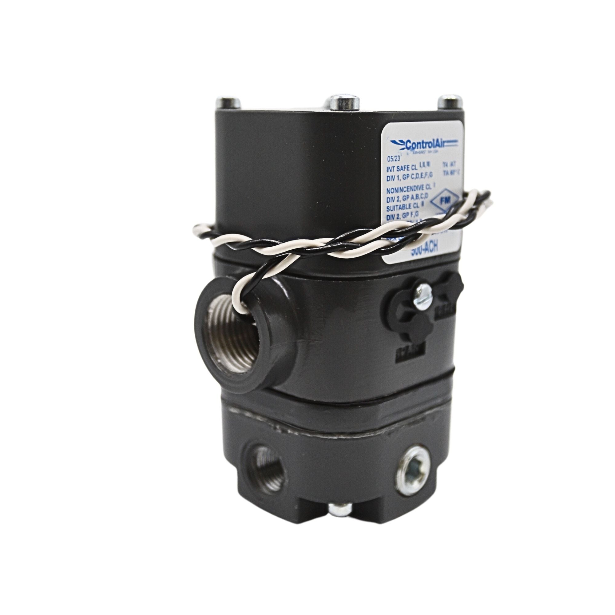ControlAir | Intrinsically Safe Transducer I/P E/P 4-20mA, 3-120 PSI, NEMA 4X/IP65 | 500-ACH