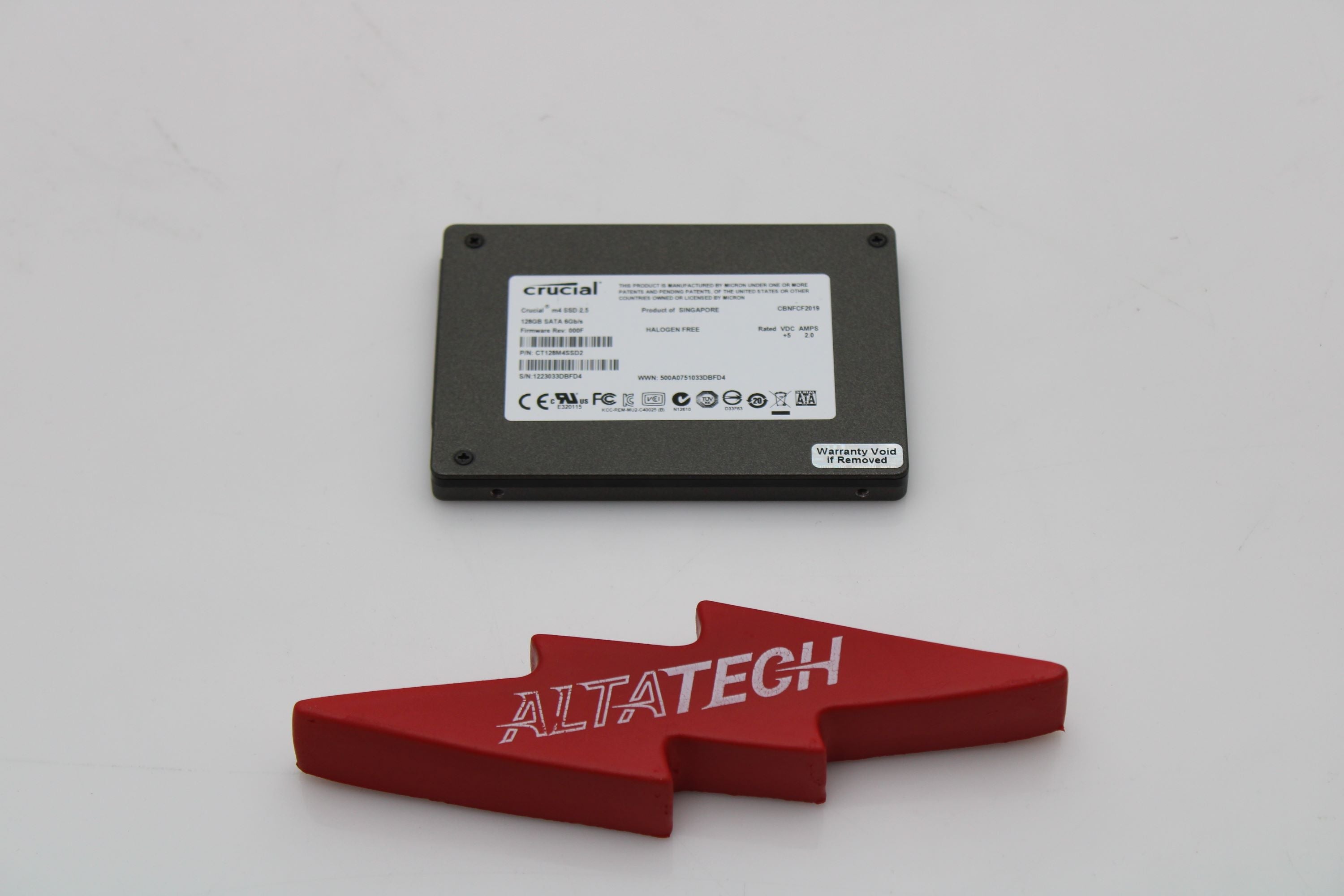 Crucial CT128M4SSD2 128GB SSD Sata III MLCM4 9mm