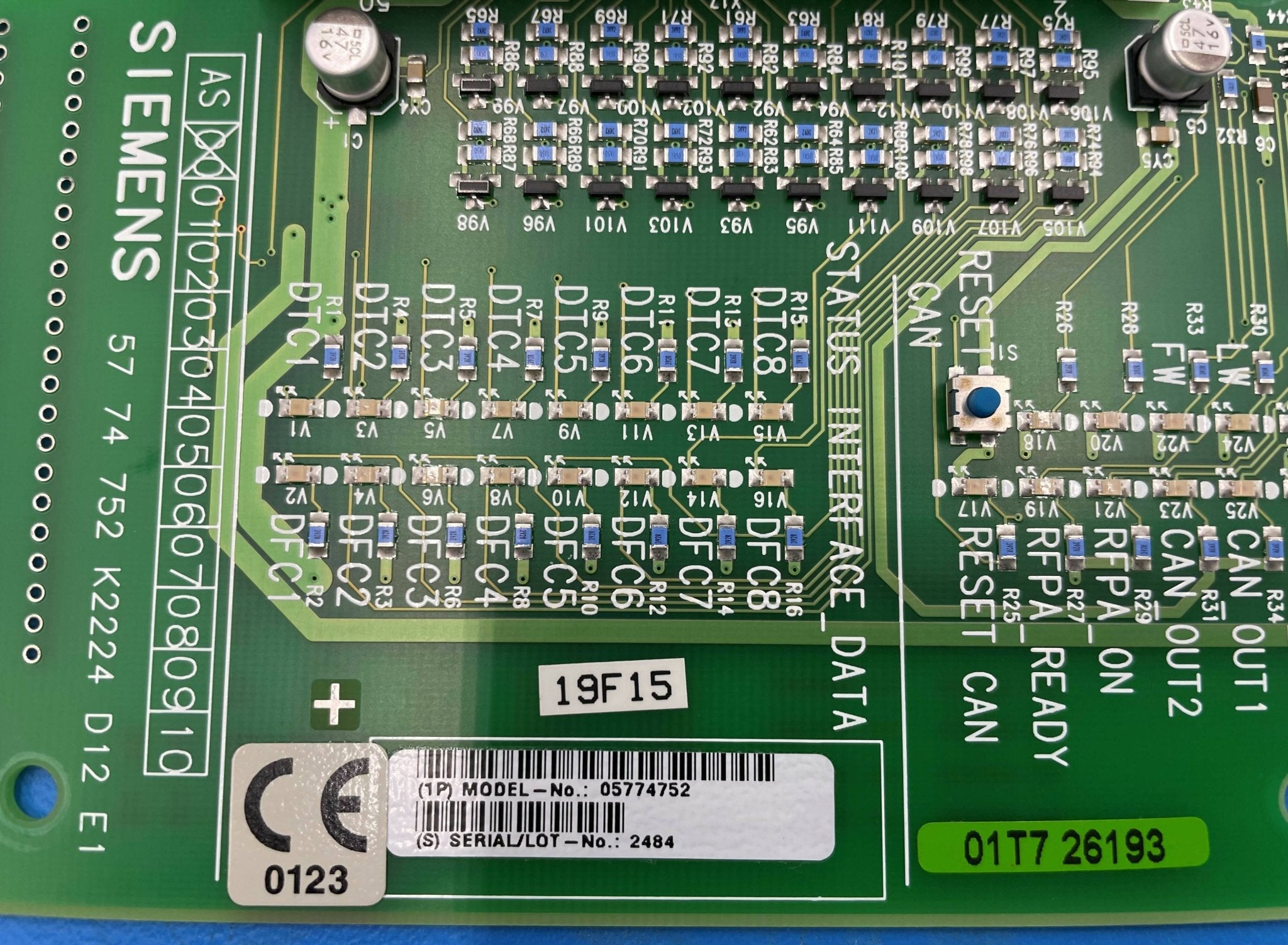 D12 Service Board (05774752/5774758 Siemens