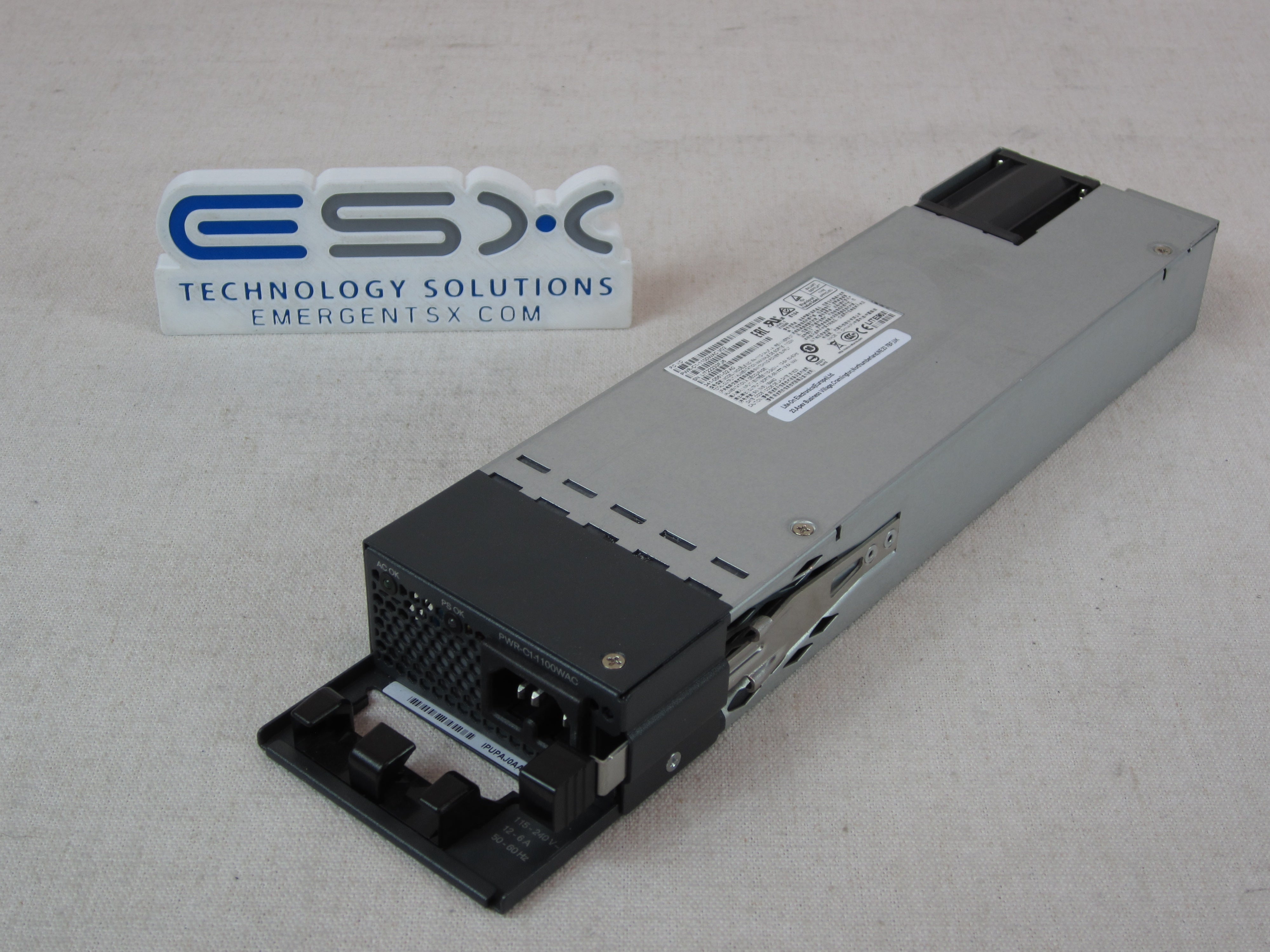Cisco PWR-C1-1100WAC 1100W Hot Plug Redundant Power Supply