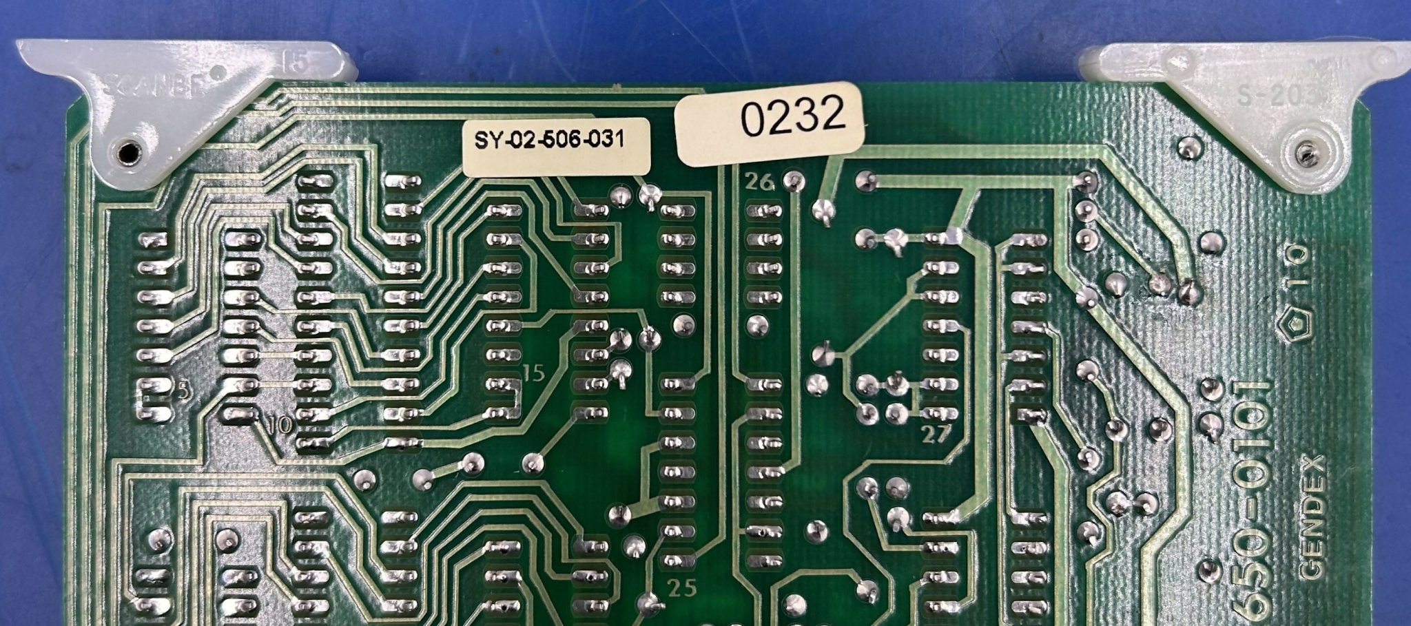 DATA BOARD (124-0101G1 VER 3 GENDEX/DEL MEDICAL