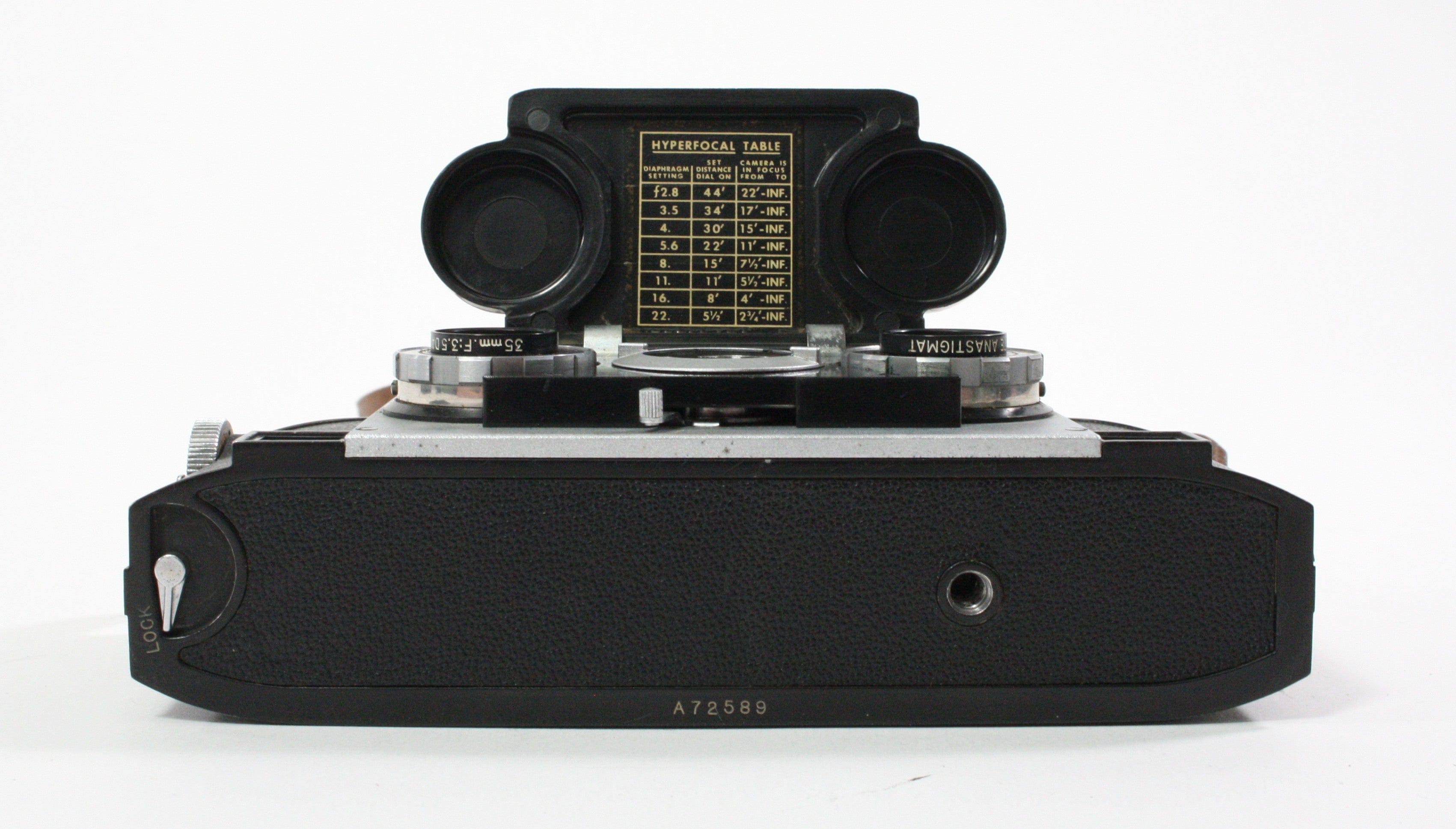 David White Realist Stereo Camera with Case