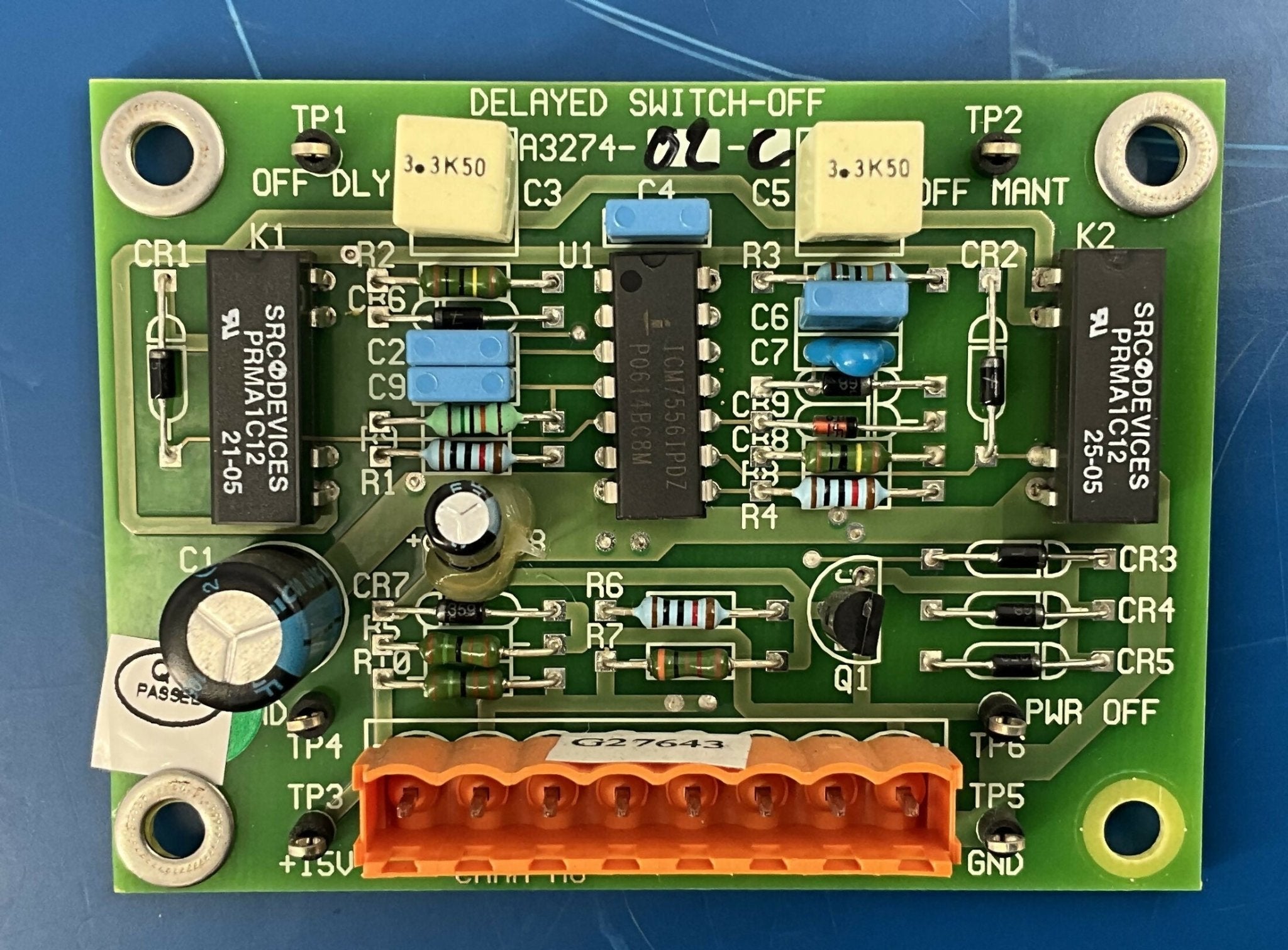 DELAYED SWITCH-OFF BOARD (A3274-02-C GE
