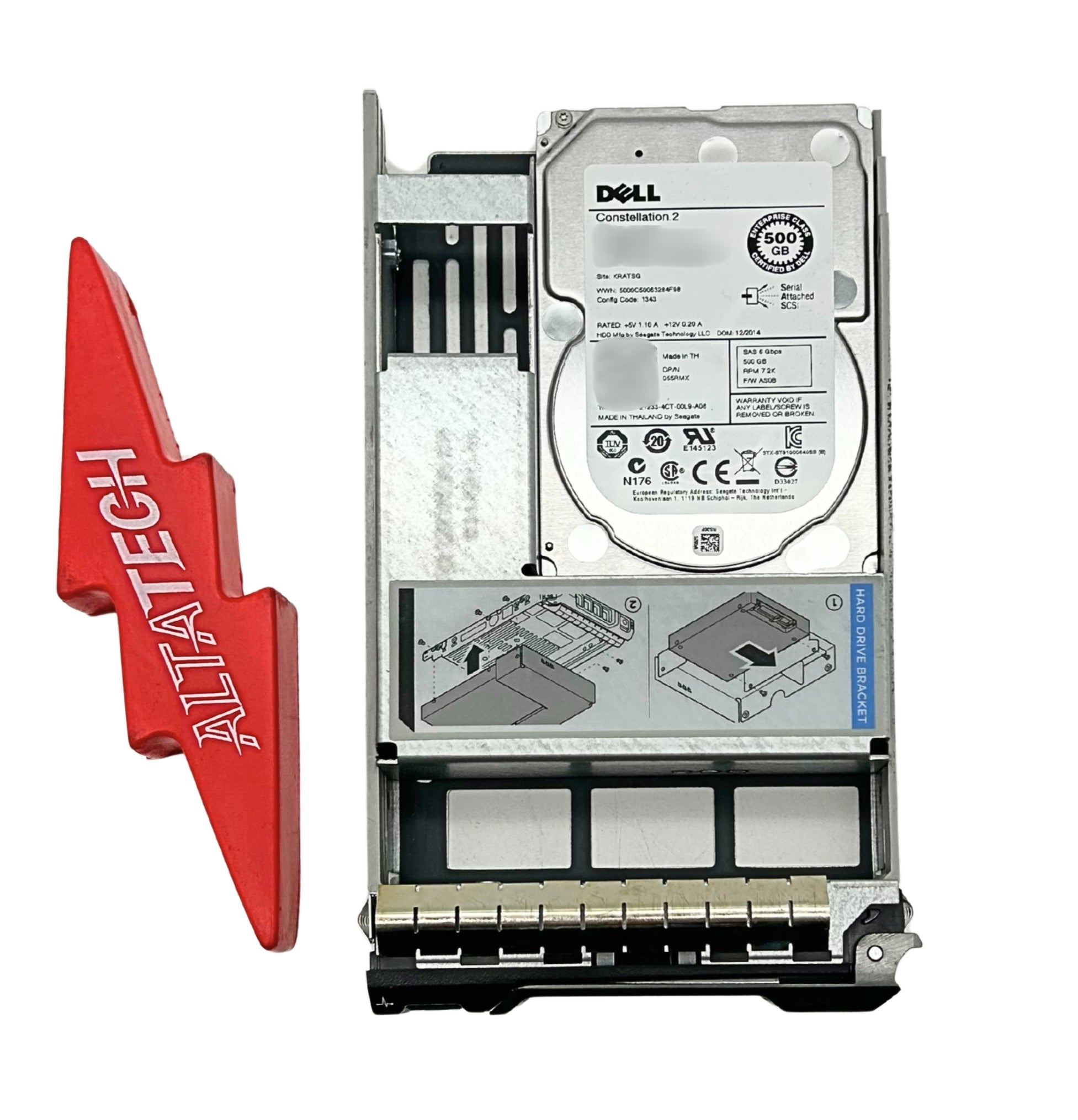 Dell 055RMX 500GB 7.2K SAS 2.5" 6G EP