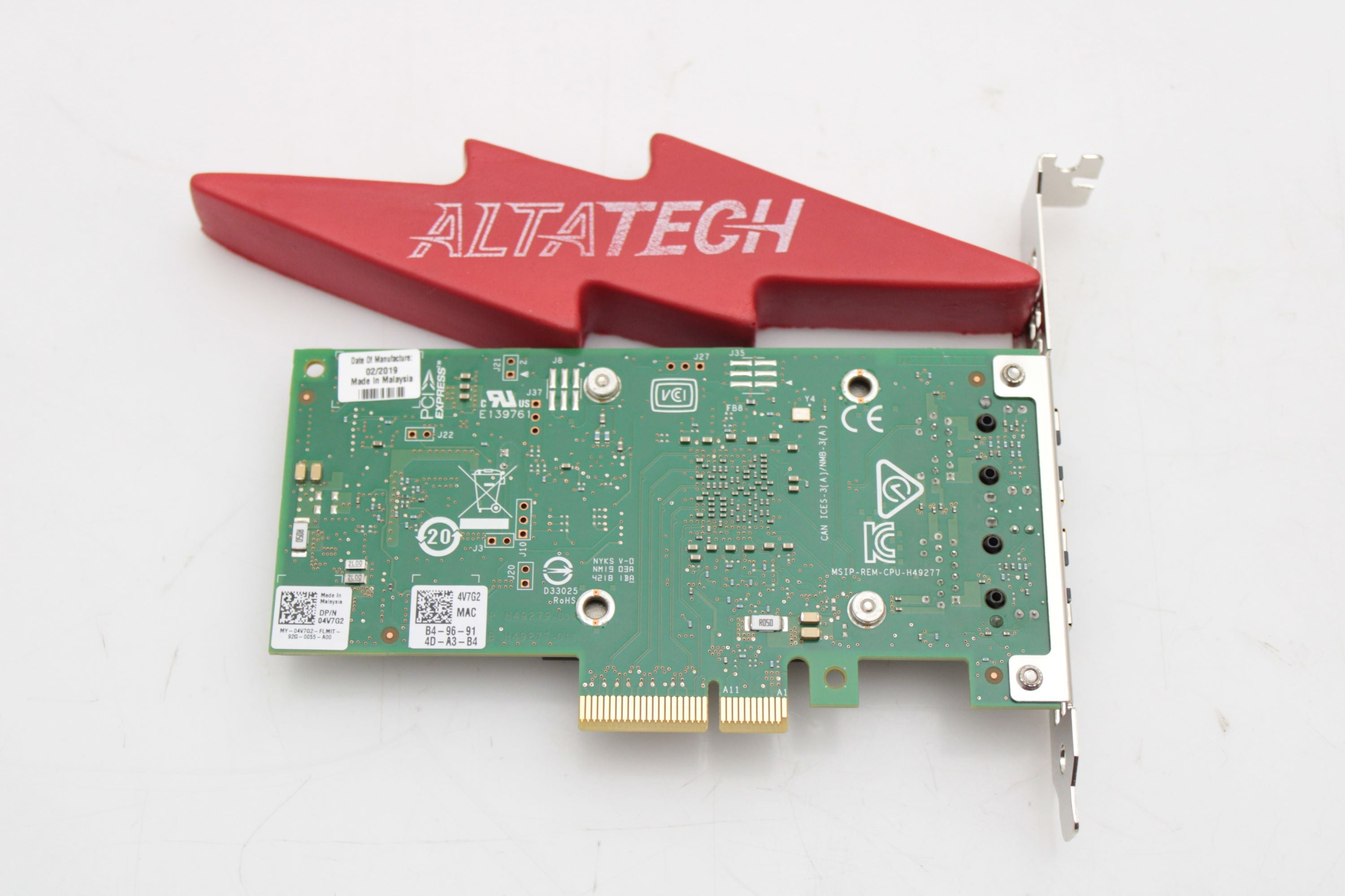 Dell 0FKHKC Intel X550-T2 10G DP PCI-E FH