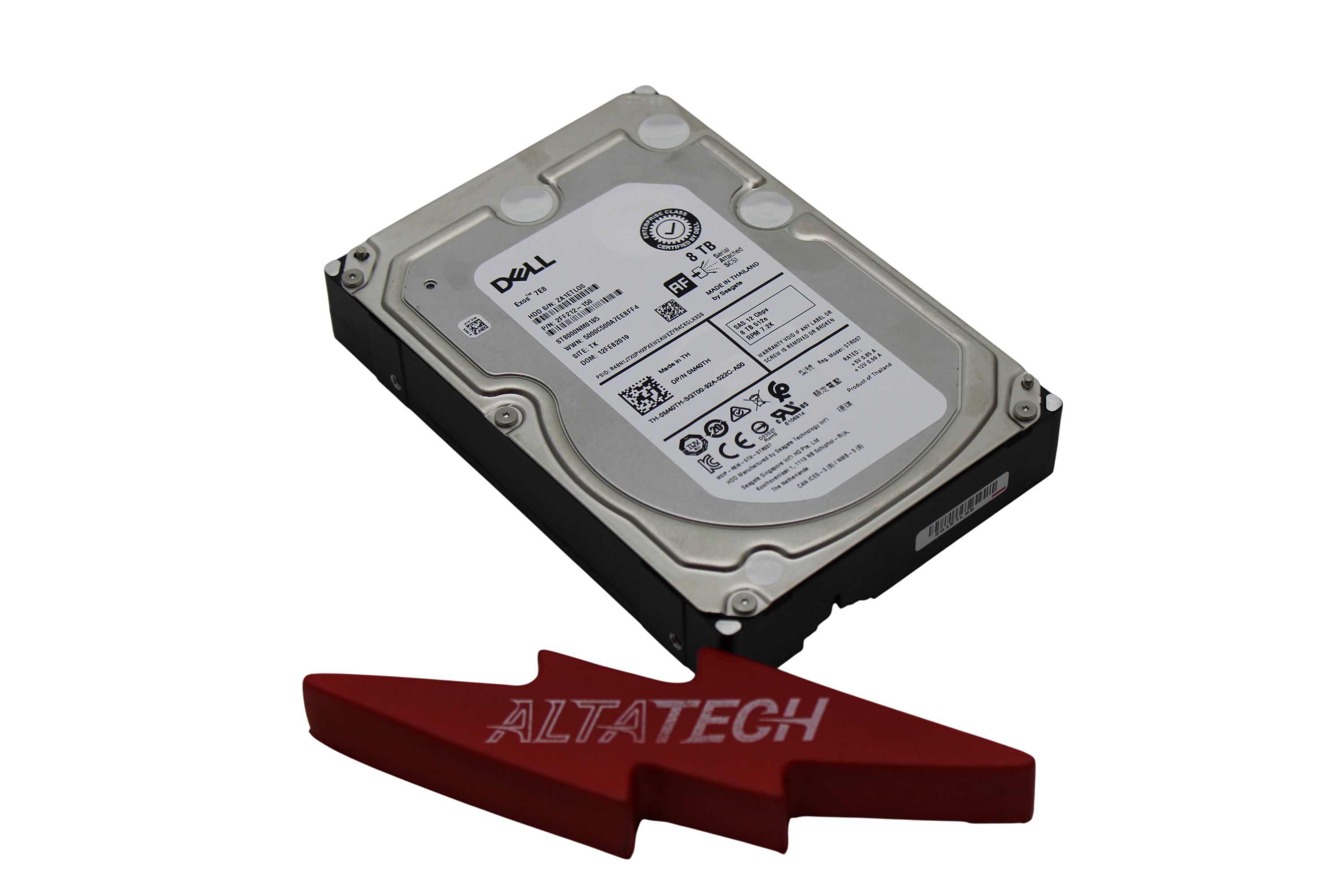 Dell 0M40TH 8TB 7.2K SAS 3.5" 12G