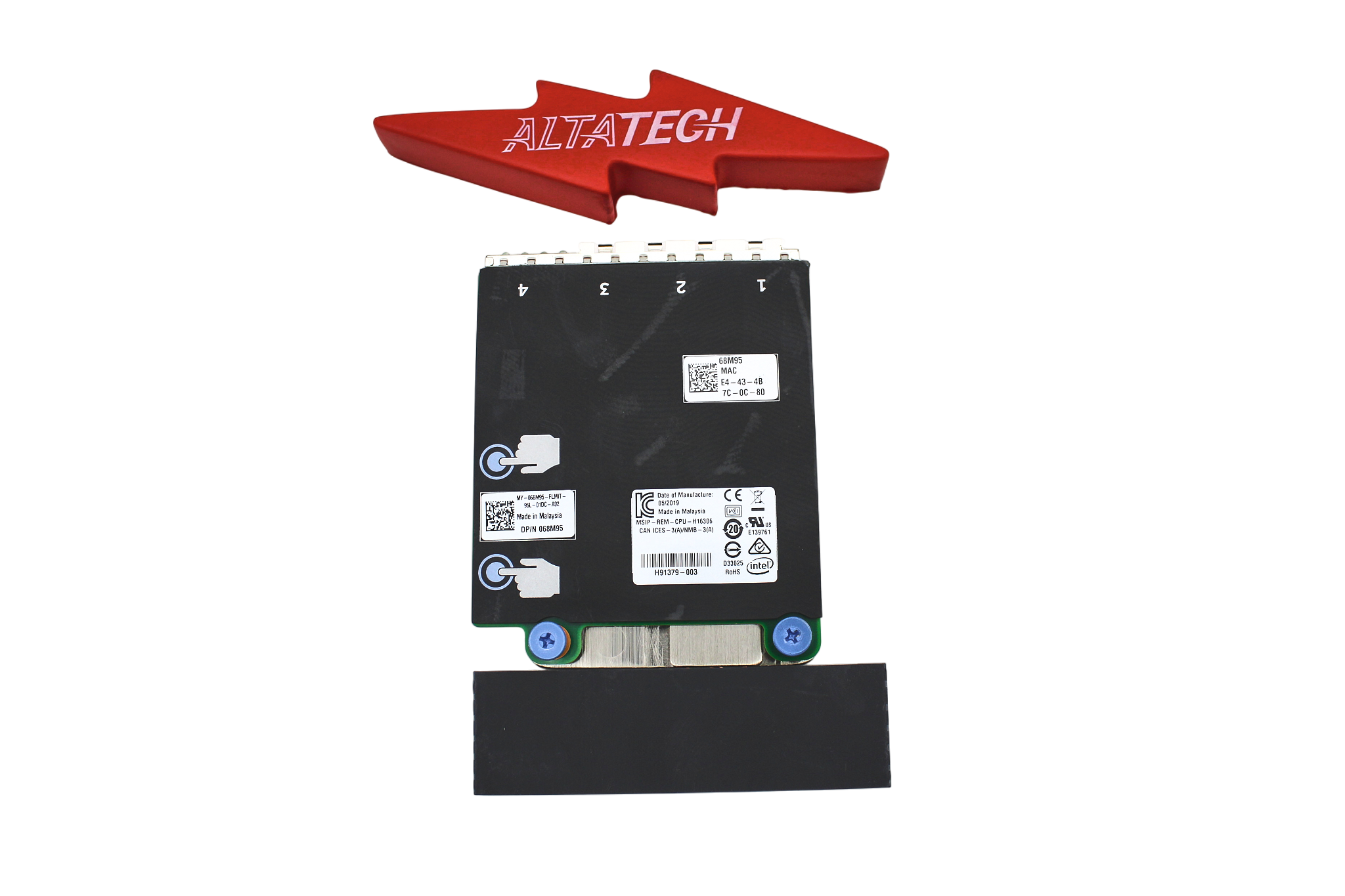 Dell 68M95 Intel X710 QP 10G SFP+ RNDC R730