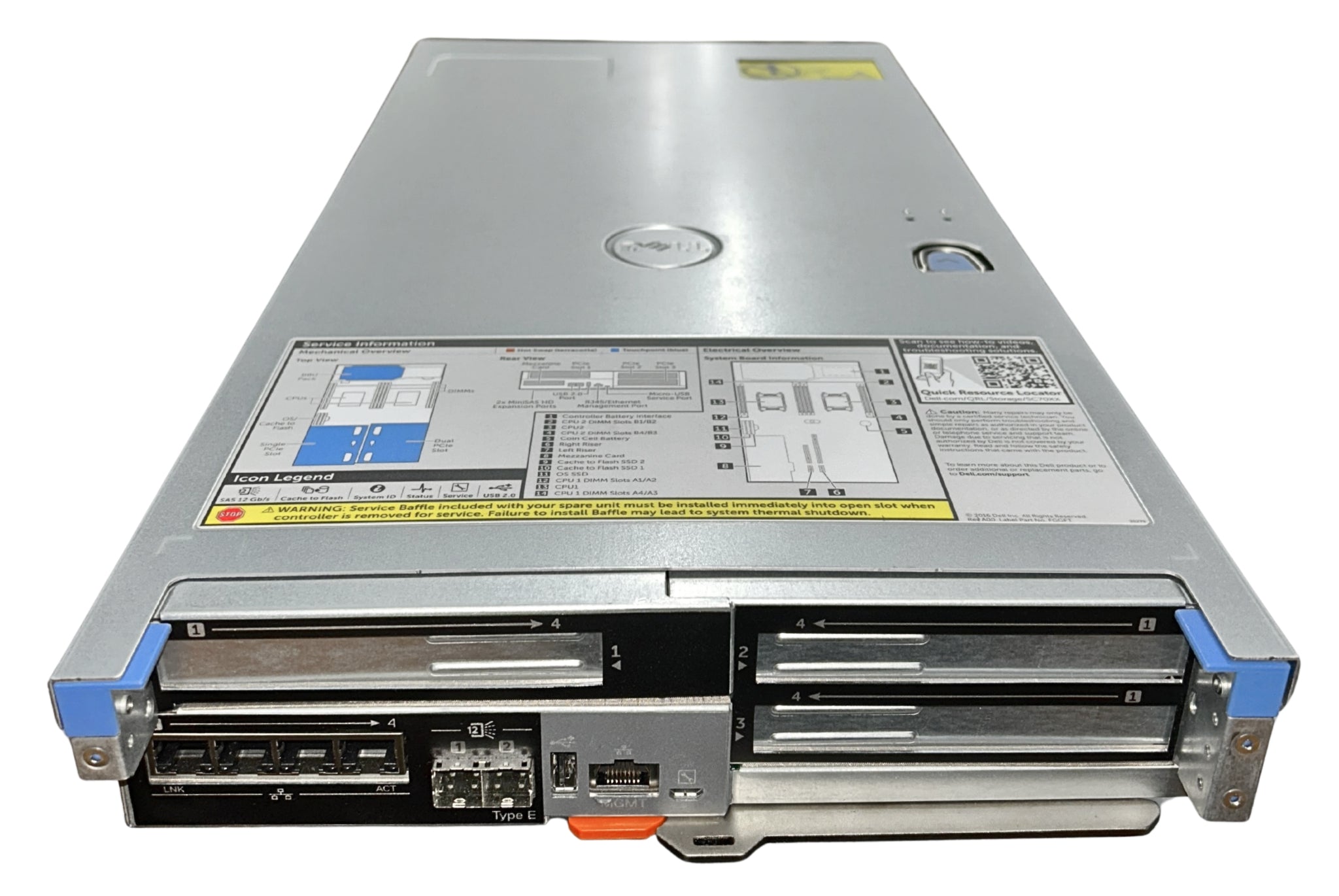 Dell 6HJ58 CONTROLLER MODULE, 4X10GBE SFP+ TYPE C (HARPOON) SC7020
