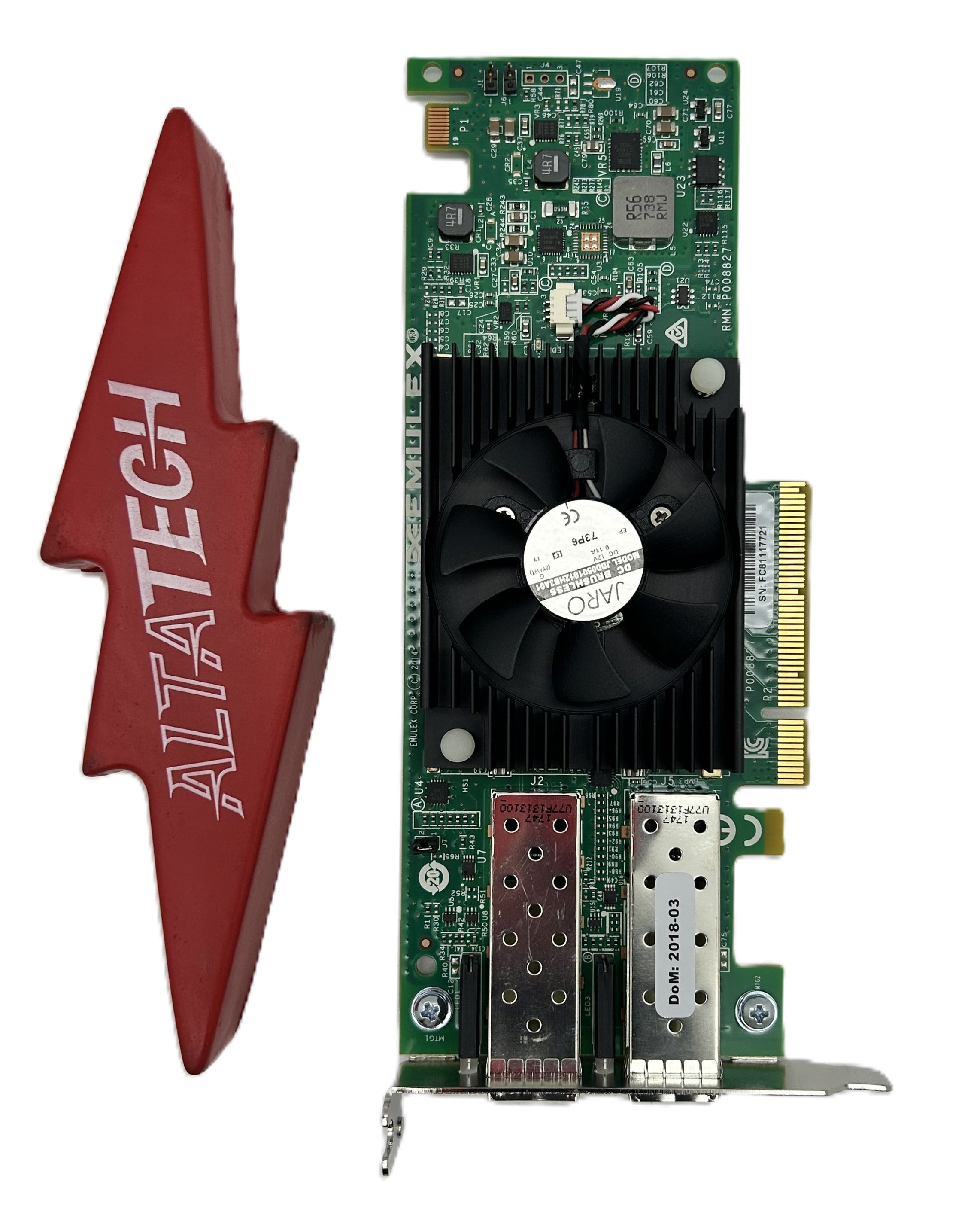 Dell 7NVY2 EMULEX OCE1402B-U1-D 10G DP SFP+ LP