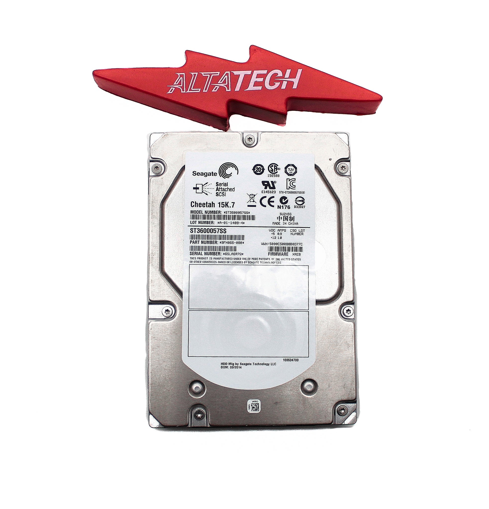 Dell 9FN066-080 600GB 15K SAS 3.5 6G CML XQB4/X