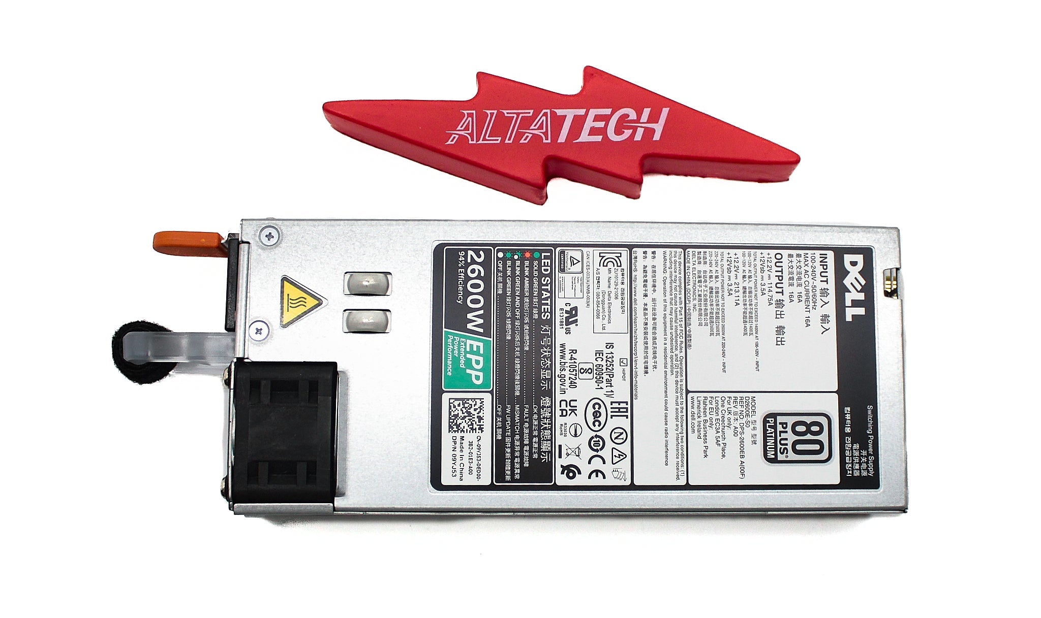 Dell 9YJ53 2600W POWER SUPPLY C6400 /14G