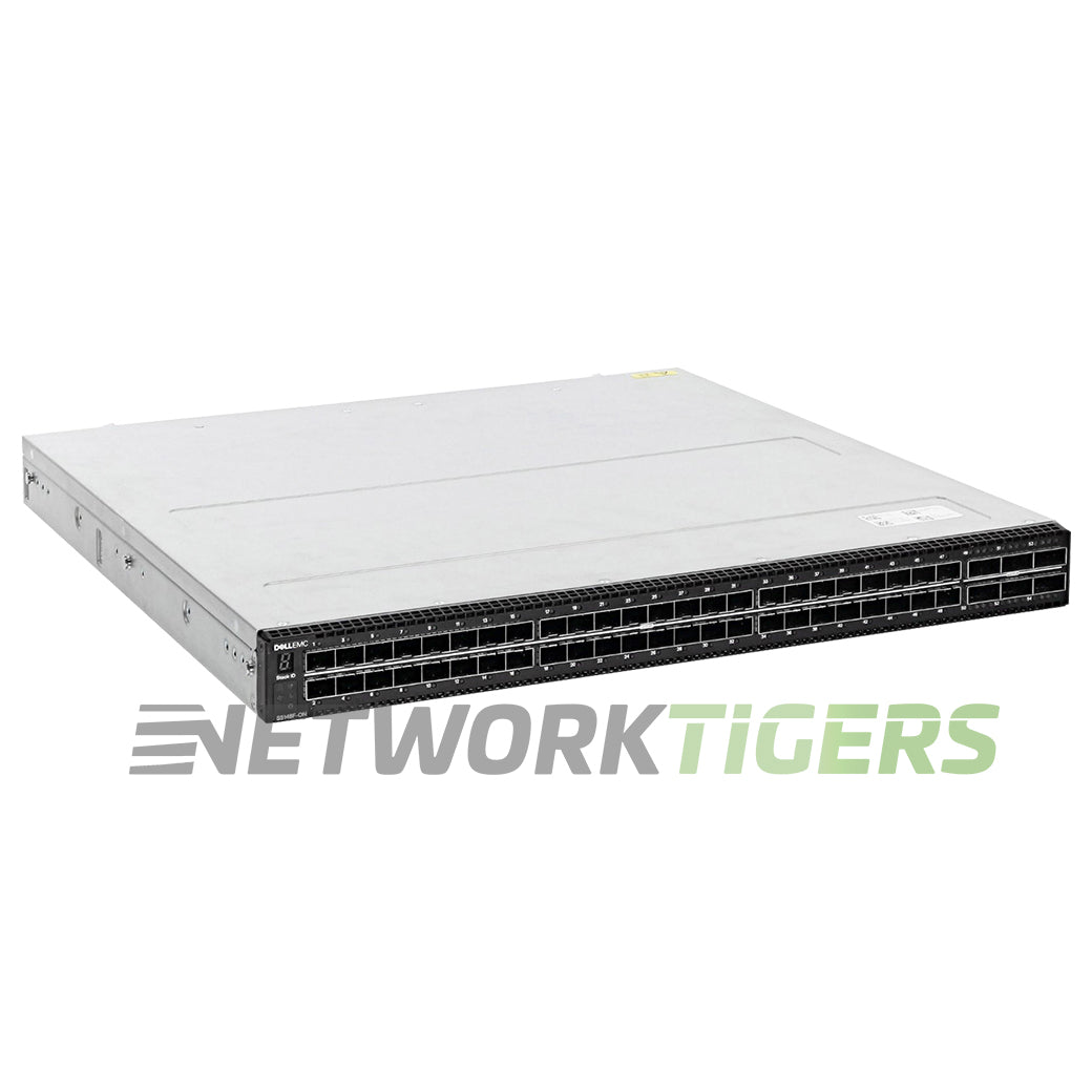 NEW Dell S5148F-ON 210-ANCK 48x 25GB SFP28 6x 100GB QSFP28 F-B No OS10 Switch