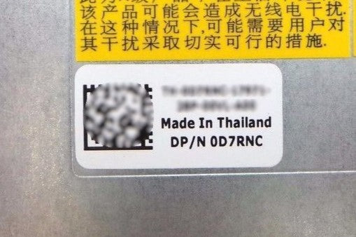 Dell 0D7RNC PowerVault MD3860F 1755W Switching Power Supply