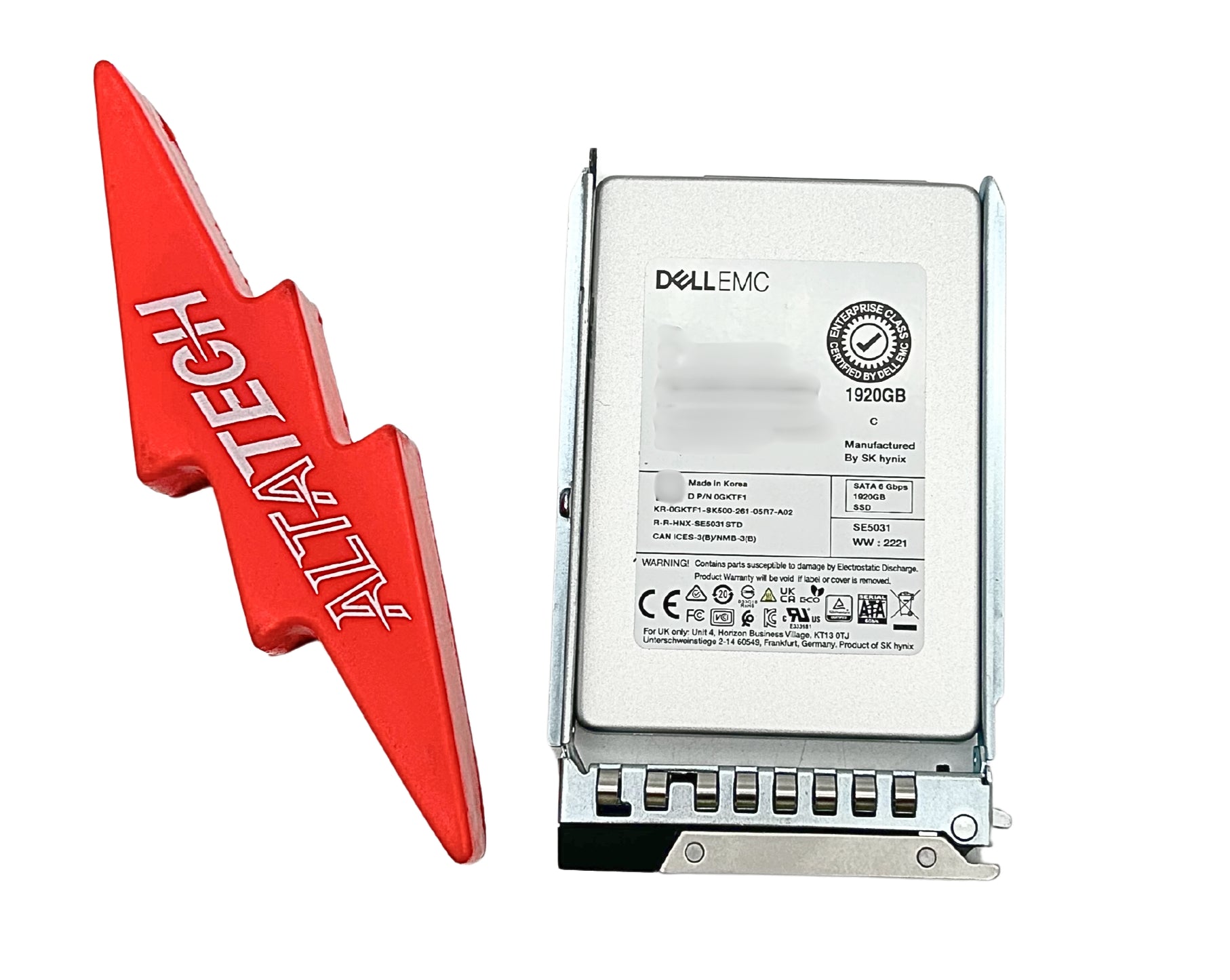 Dell GKTF1 1.92TB SSD SATA 2.5 Inch 6G MU TLC SE5031