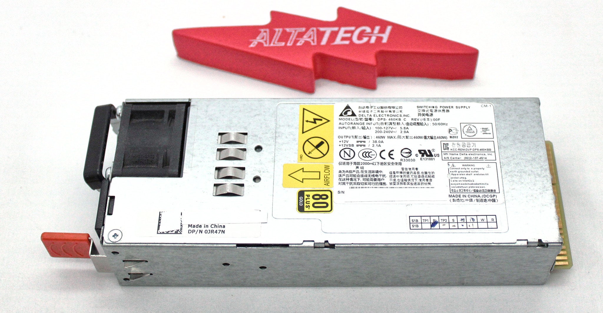 Dell JR47N 460W POWER SUPPLY (NF) DPS-460KB C S4128/S4048