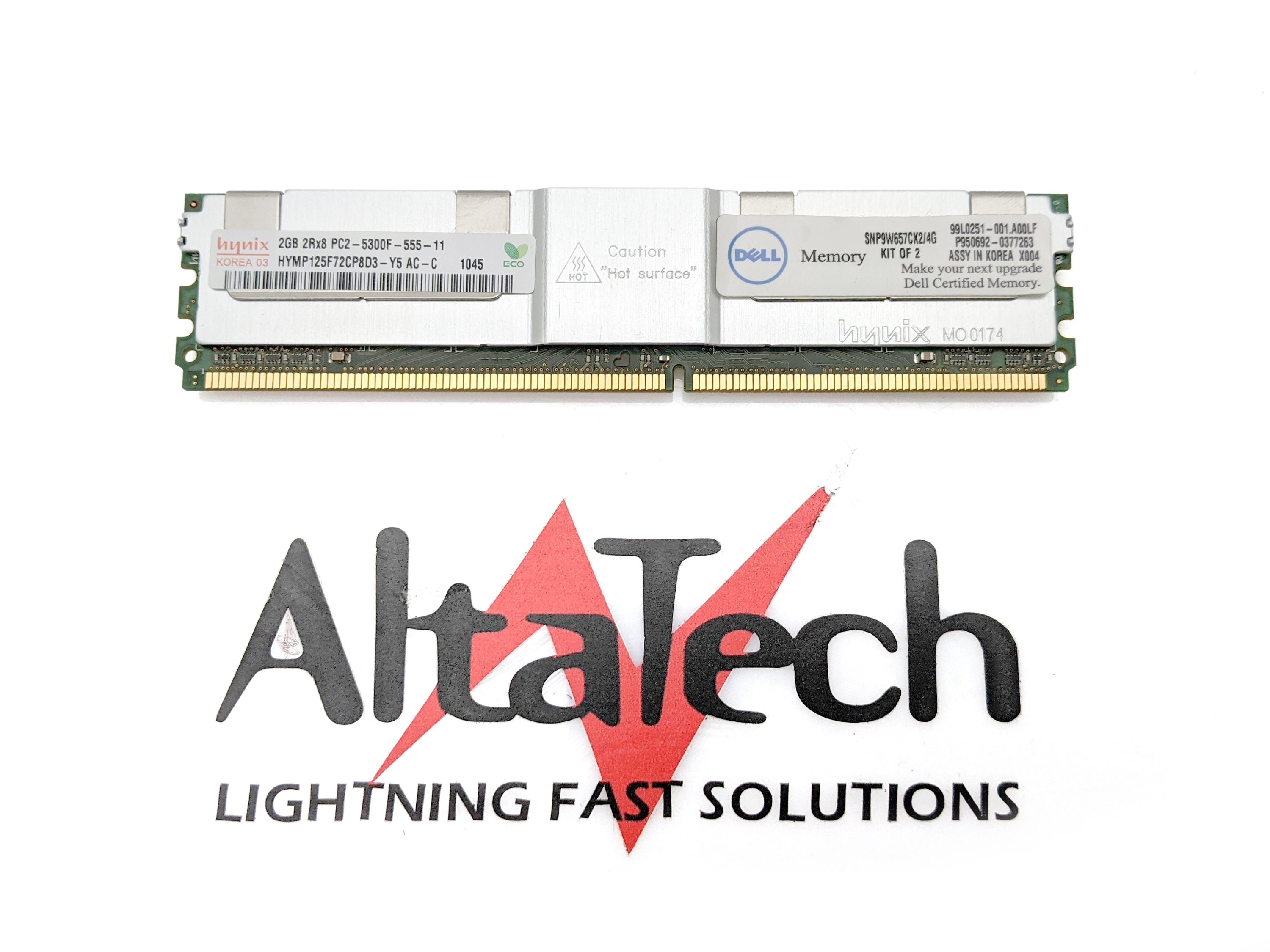 Dell M395T5750CZ4-CE65 2GB PC2-5300F DDR2-667 2RX4 ECC