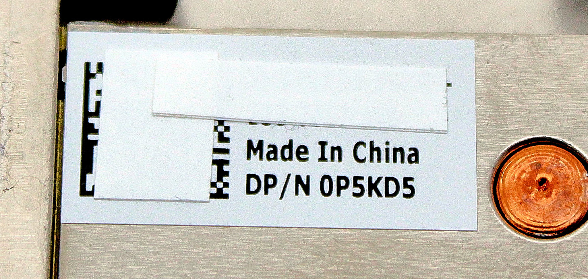 Dell P5KD5 PER940XA CPU1/CPU/2 HEATSINK