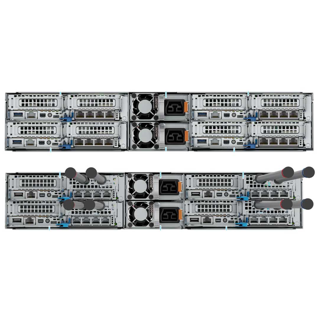 Dell PowerEdge C6600 16 NVMe Rack Enclosure Chassis