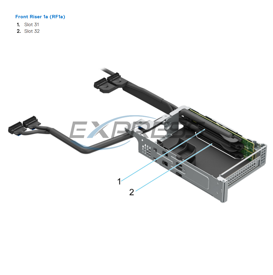 Riser RF1a | Dell PowerEdge R670