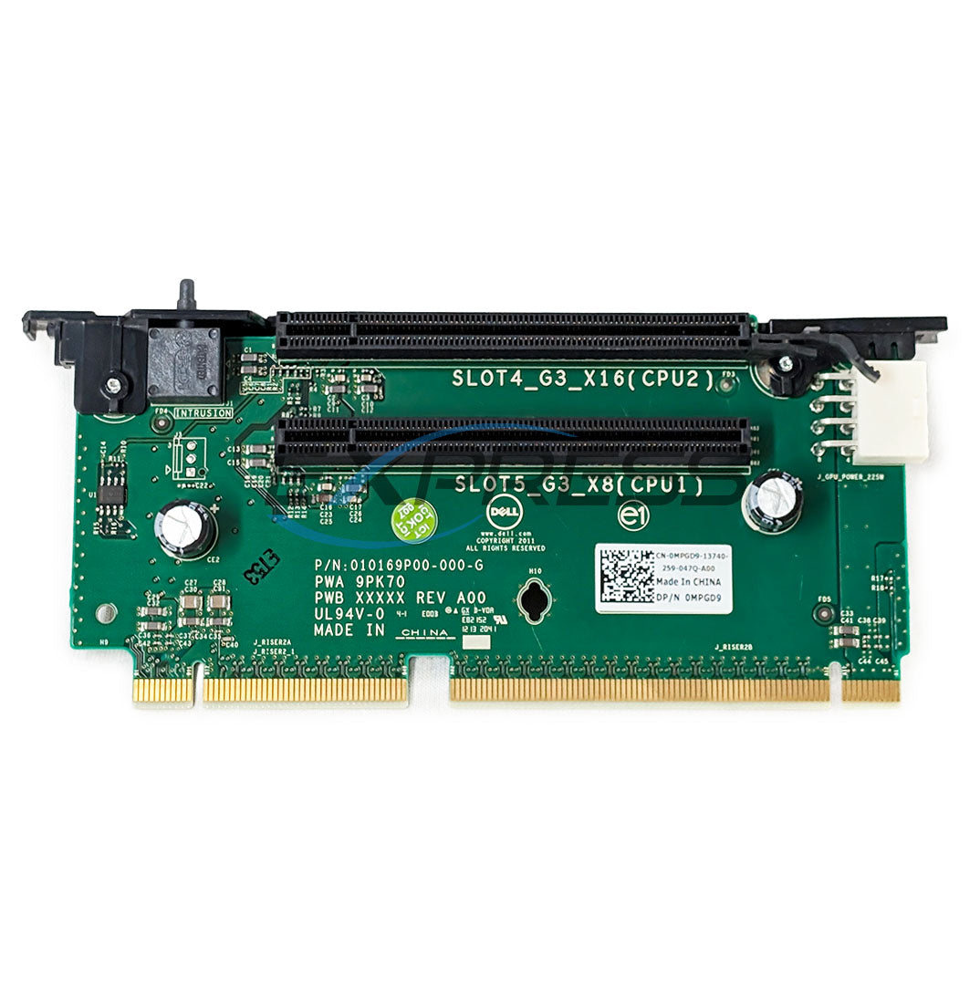 MPGD9 — Riser 2 Card | Dell PowerEdge R720