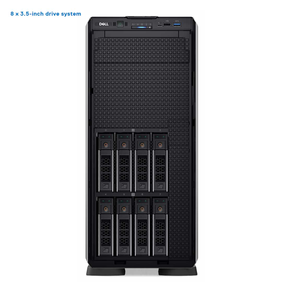 8x 3.5" Rack Chassis | Dell PowerEdge T560