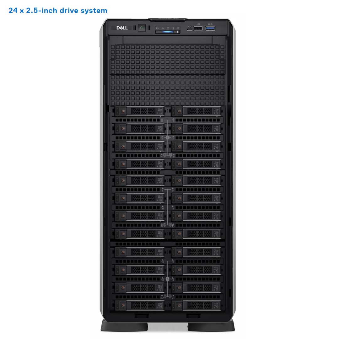 24x 2.5" Rack Chassis | Dell PowerEdge T560