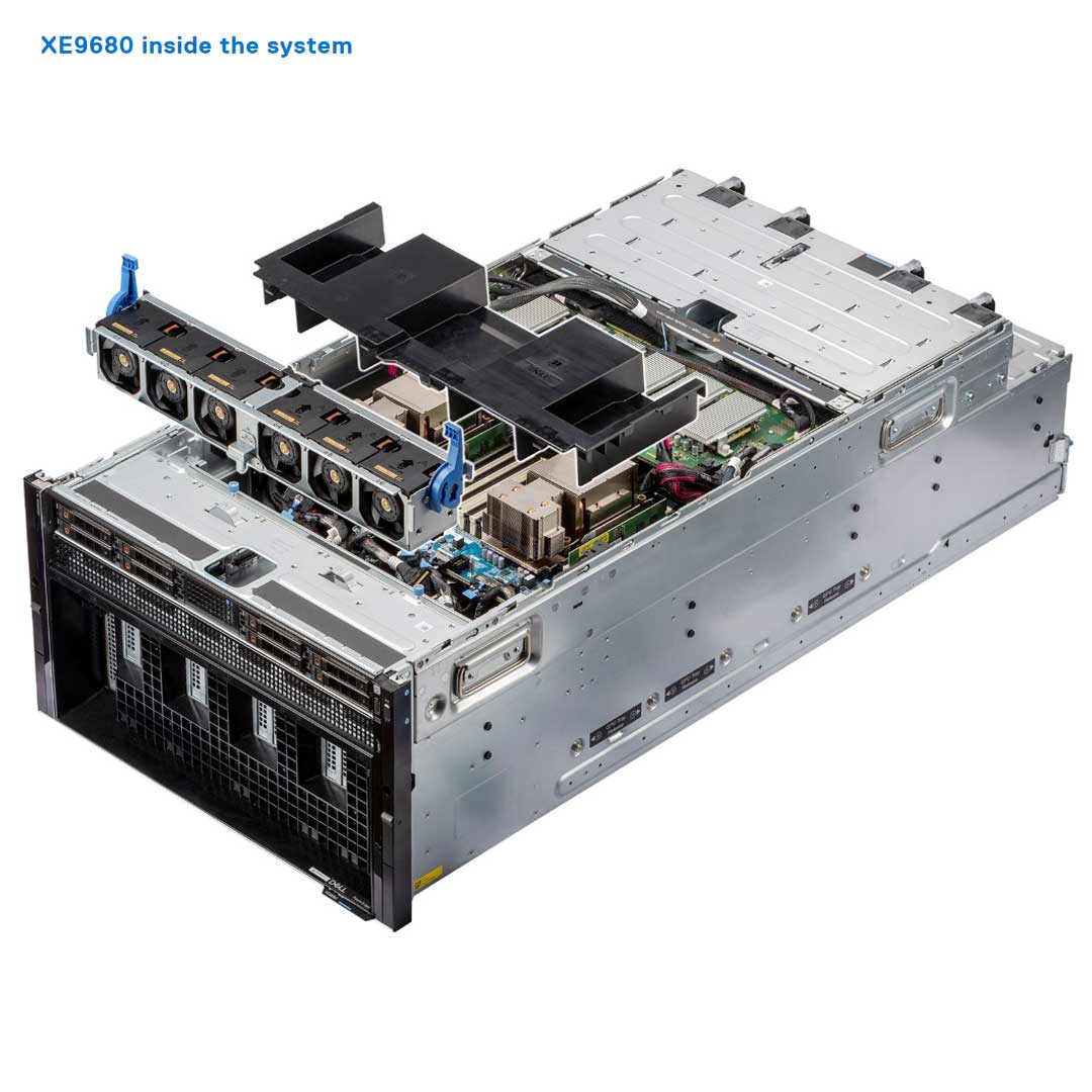 16x E3.S EDSFF Rack Chassis | Dell PowerEdge XE9680