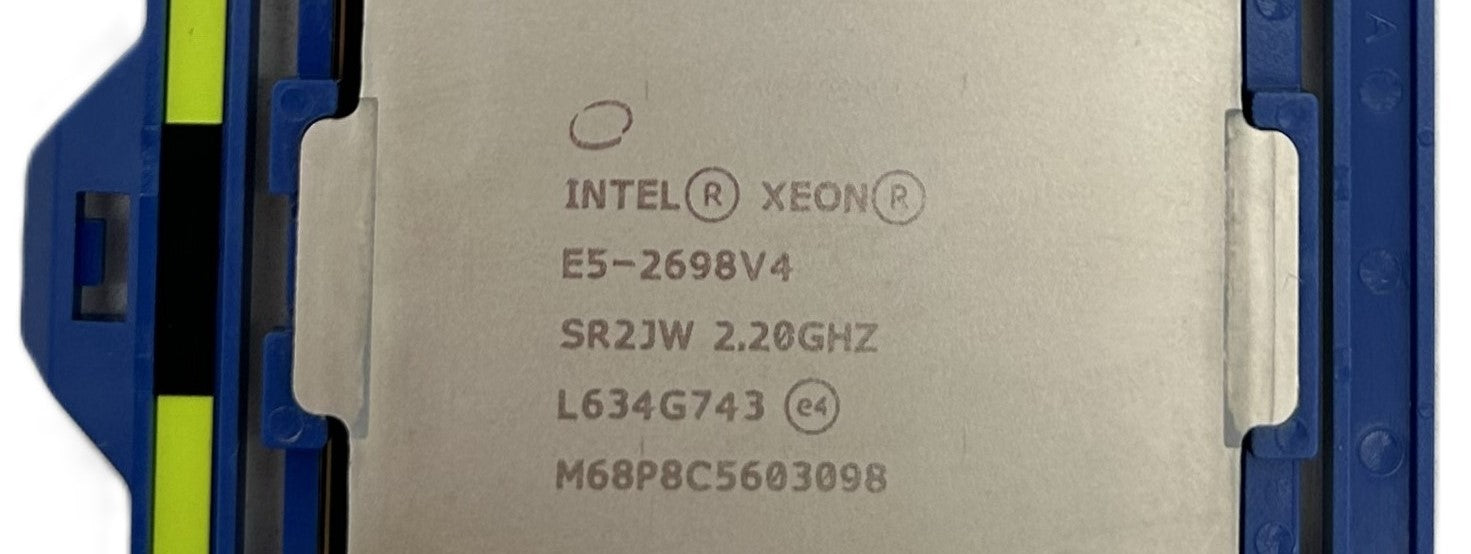 Dell SR2JW 2.2GHZ/50MB/135W/ 20 Cores E5-2698V4 CPU Processor