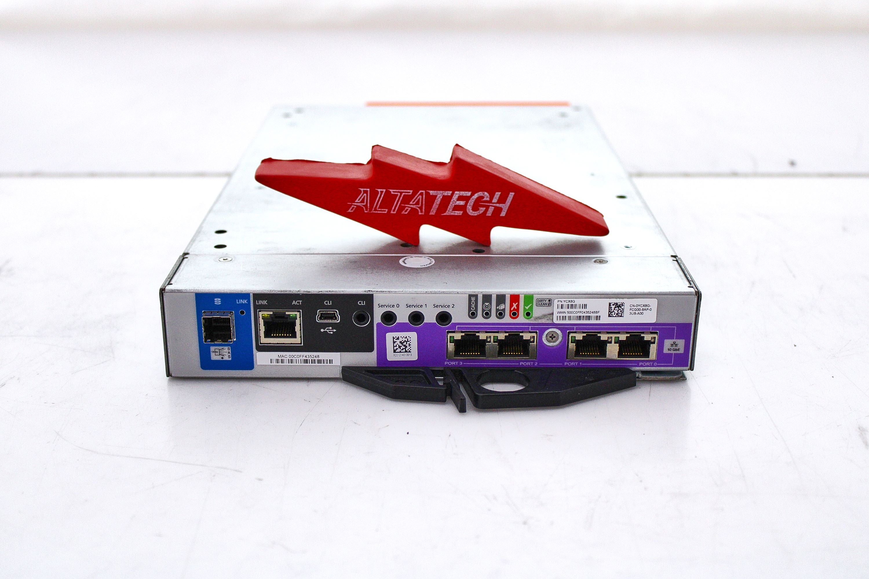 Dell YCX8G CONTROLLER 10G BASE-T ISCSI ME402