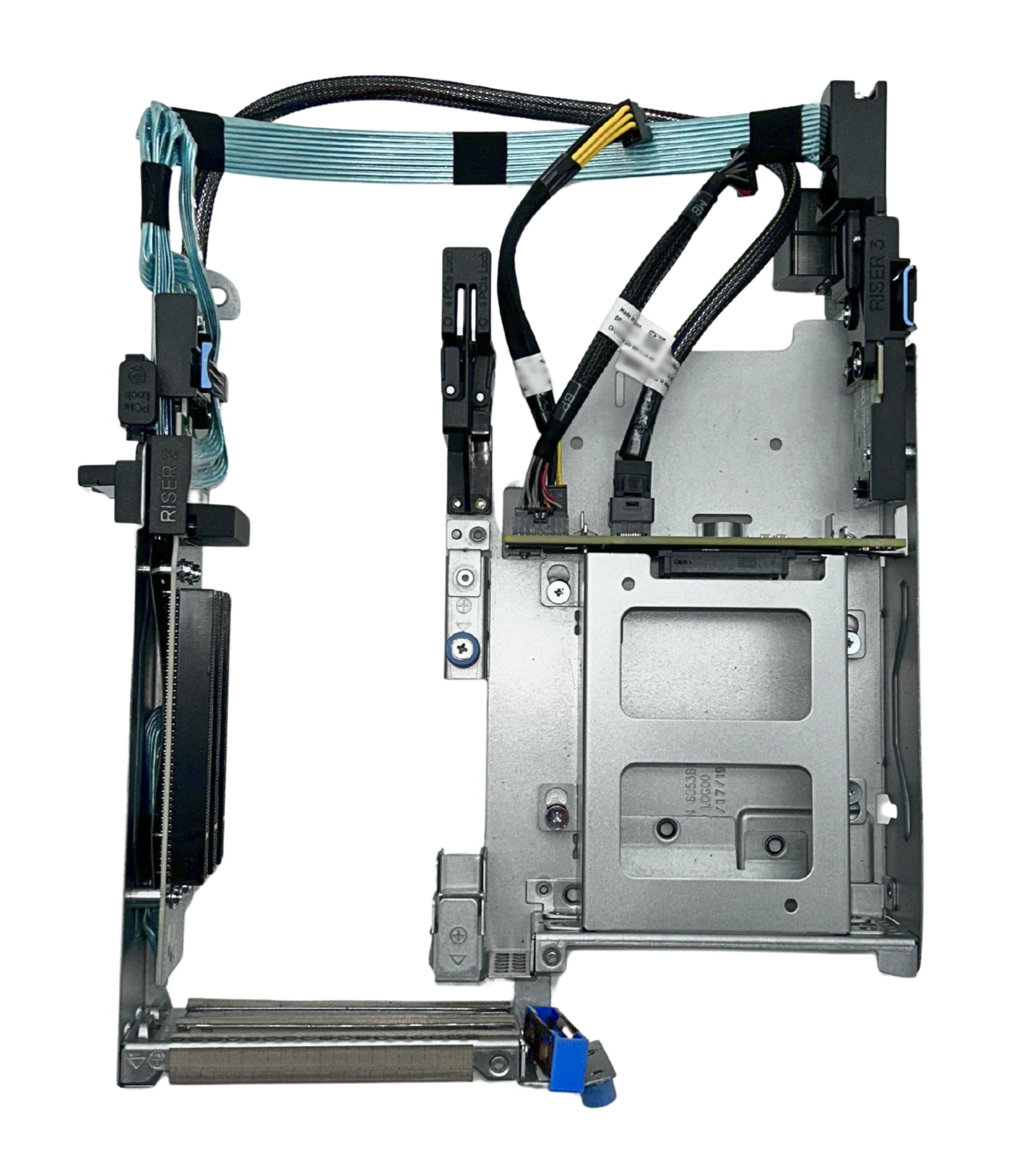 Dell YM8V6 Rear Flex Bay Kit 2.5 x 2 w/ Riser #2 & #3 R740XD
