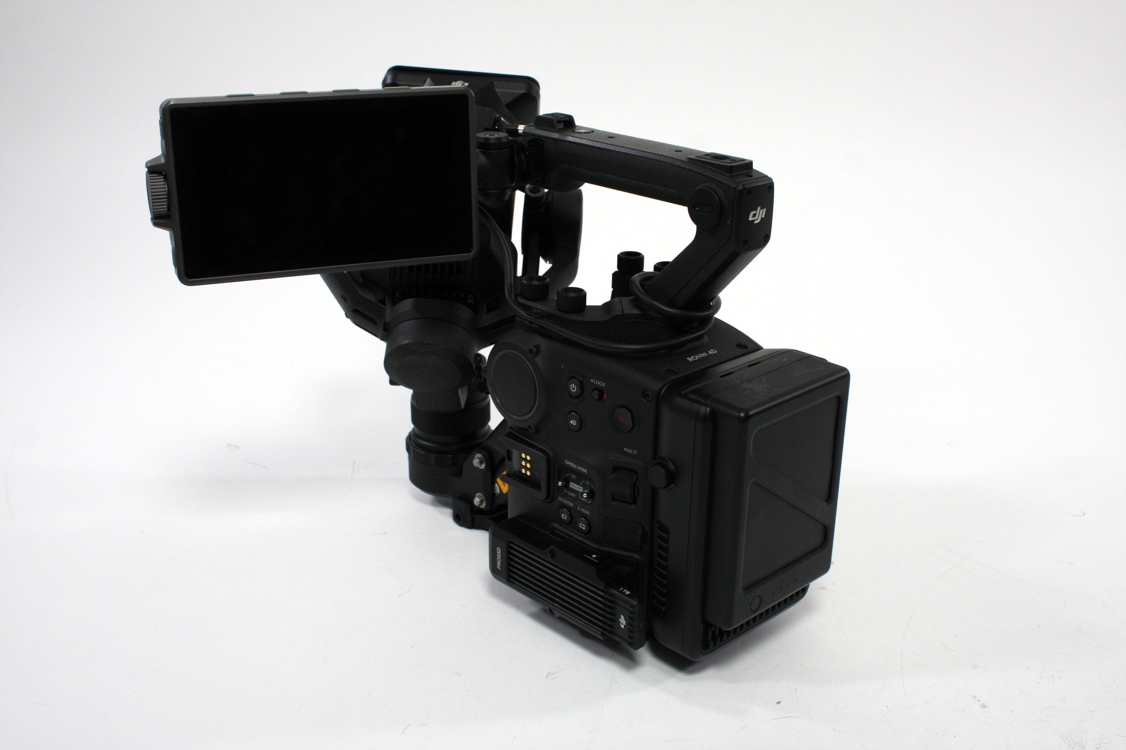 DJI Ronin 4D-8K Cinema Gimbal Camera with 1TB SSP with V Mount Battery with Pro Res RAW and DJI 17-28mm T/3.0 DL PZ Asph Lens DL Mount