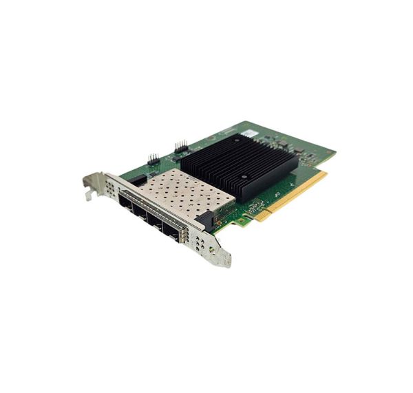 2VV2G - Dell E810 Quad-Ports 10/25GbE SFP28 PCI-Express 4.0 x16 Low Profile Network Adapter