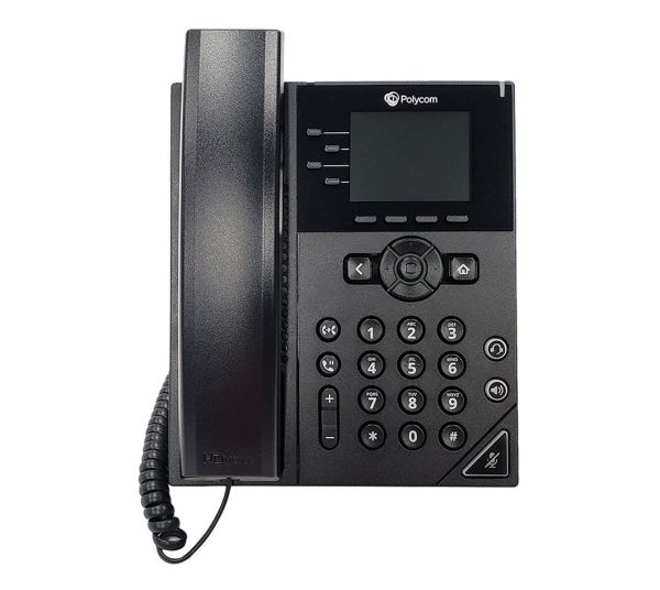 89B63AA - HP Poly VVX 250 4-Lines Dual-Port Ethernet 2.8-inch LCD VoIP Phone