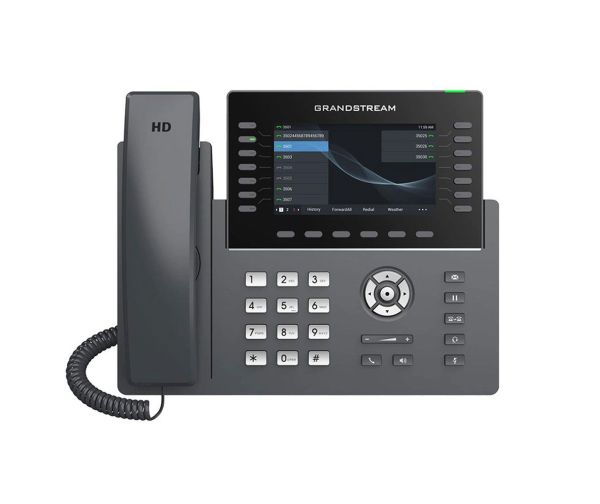 GRP2650 - Grandstream 14-Line Dual-Port Ethernet 5-inch LCD Professional Carrier Grade VoIP Phone
