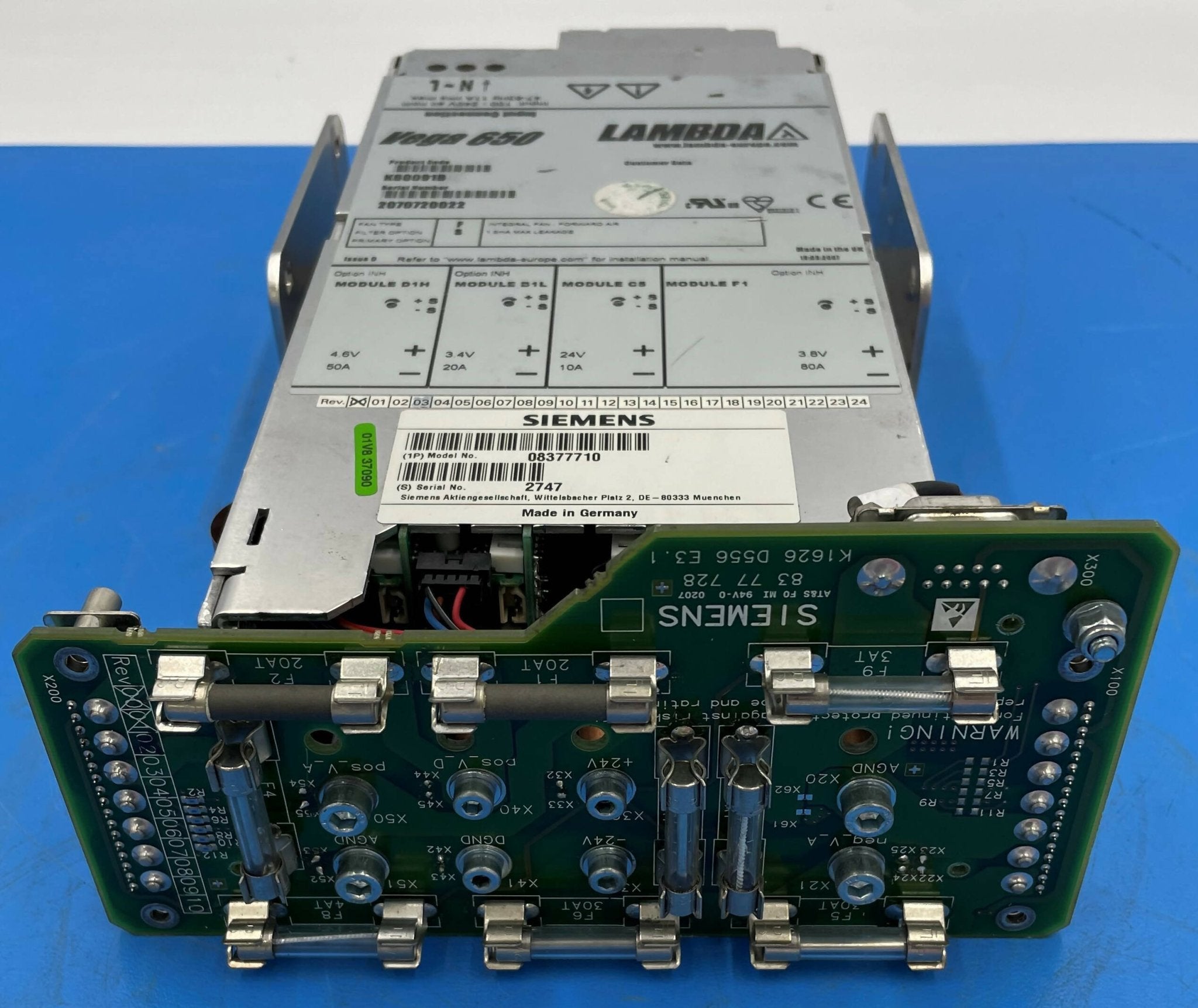 DMS POWER SUPPLY (08377710 SIEMENS