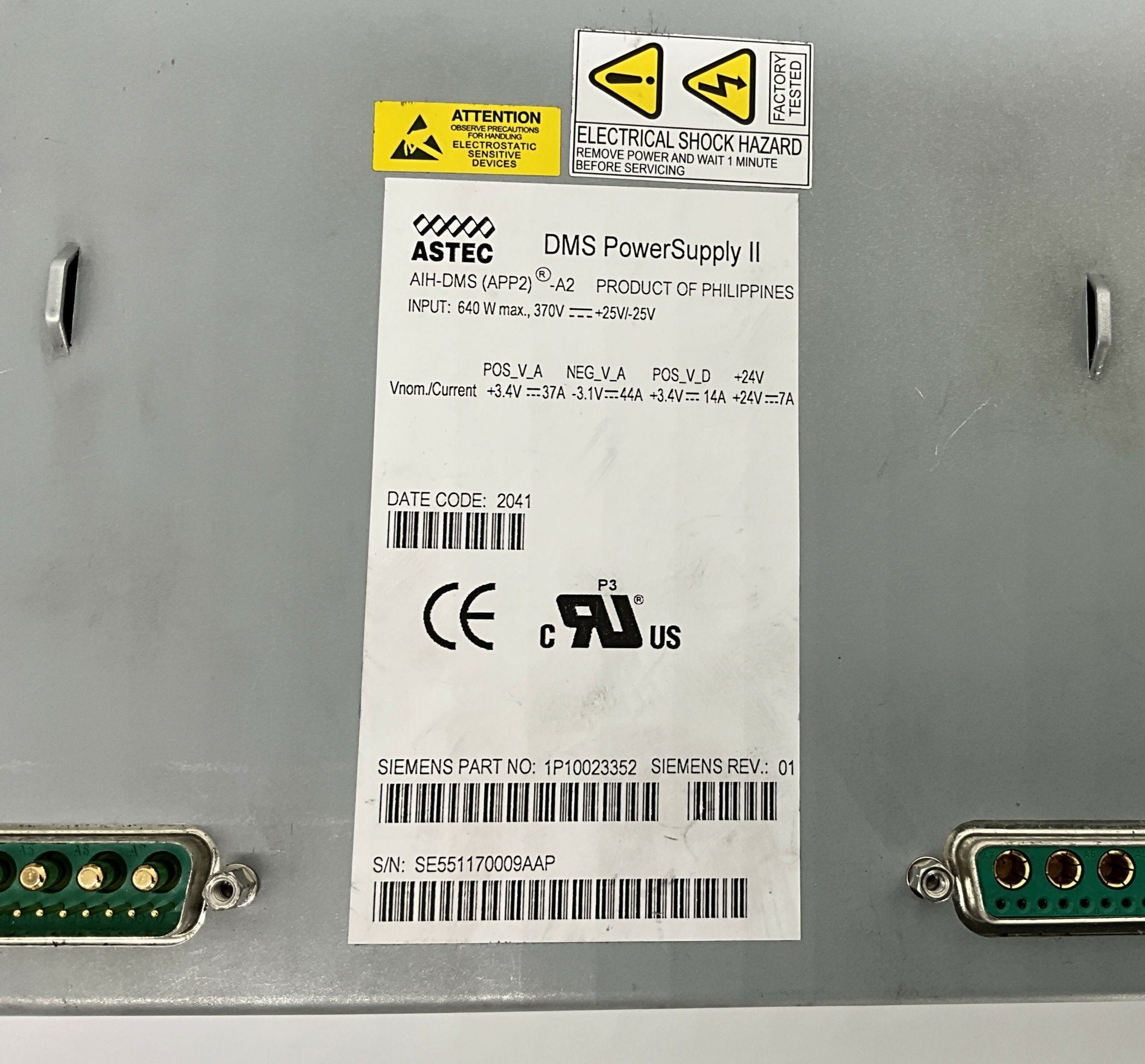DMS_POWER SUPPLY APPLICATION 2 (10023352 SIEMENS