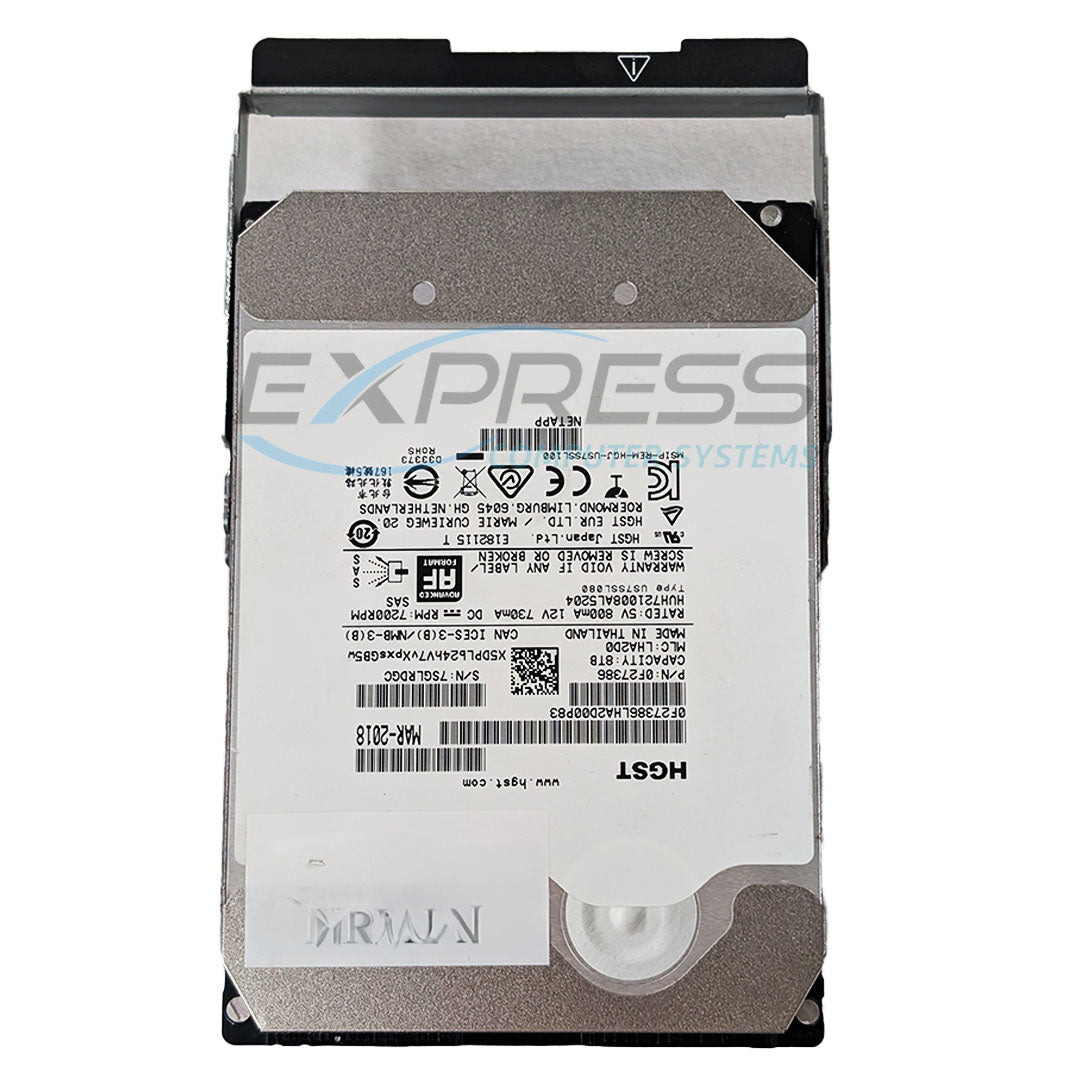 Netapp 3.5" 18TB 7.2K NL-SAS 12Gbps HDD (108-00910) | SP-E4146A