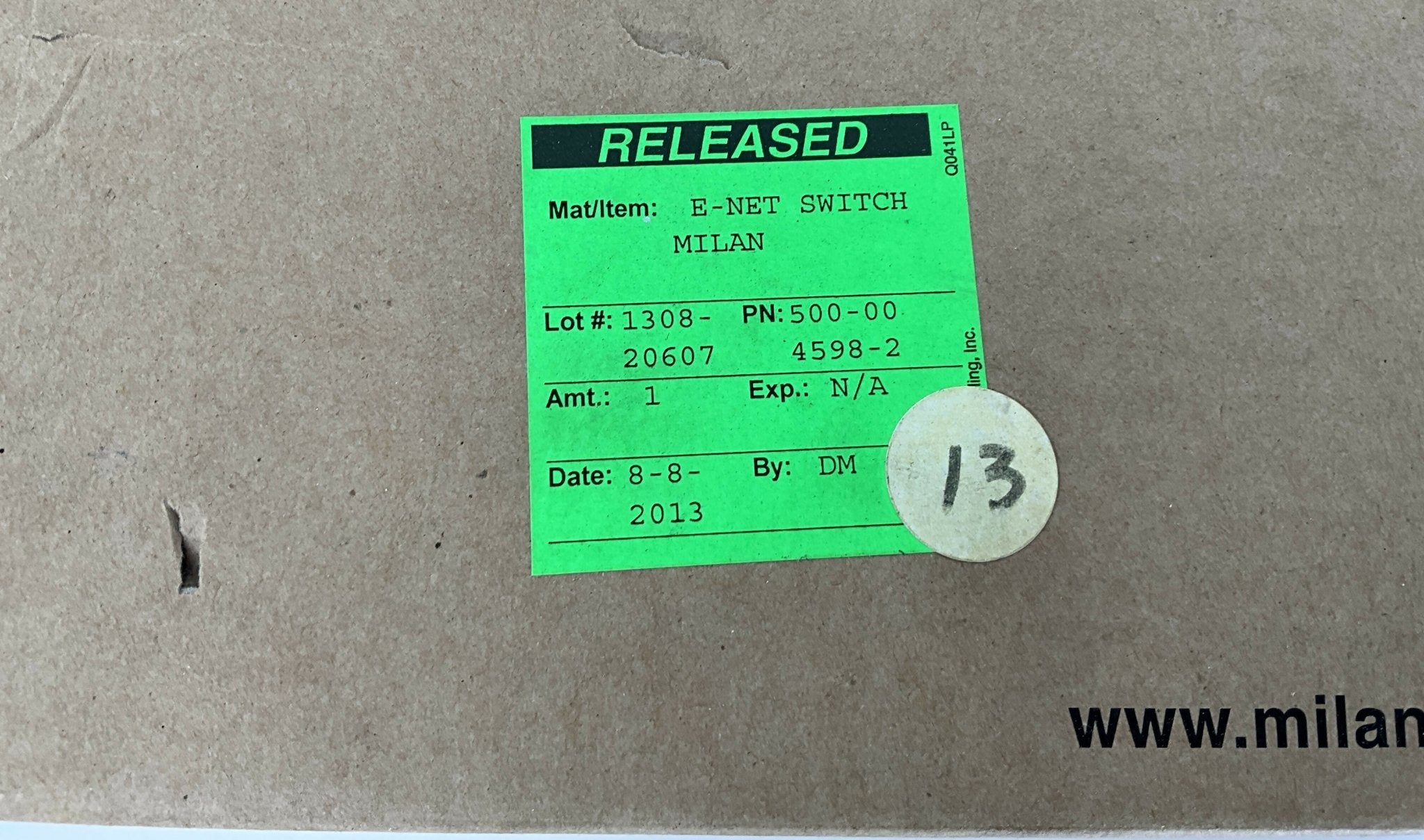 E-NET SWITCH MILAN (MIL-S800i-V2/500-004598-2) /SIEMENSTRANSITION