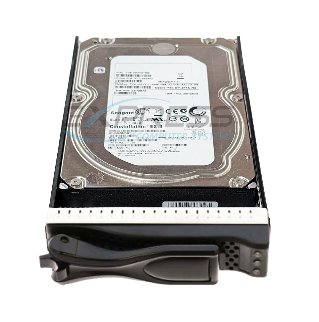 Netapp 3.5" 2TB 7.2K NL-SAS 6Gbps SED HDD (111-01815) | SP-4024B-R6