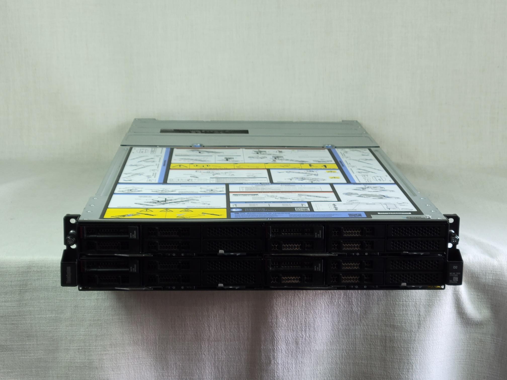 Lenovo SD530 CTO Node Server for 7X20 ThinkSystem D2 Enclosure - 2x Heatsink, BP