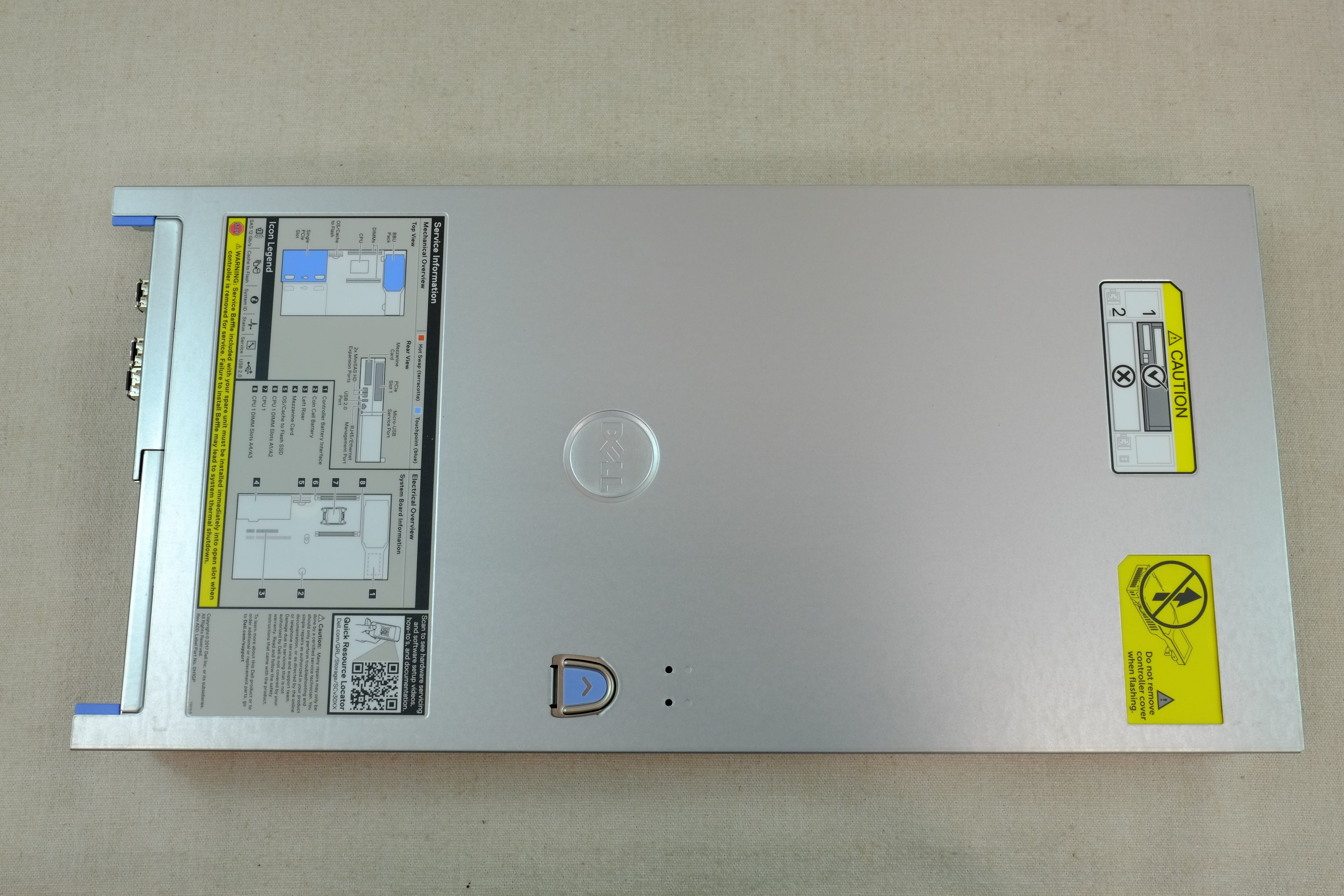 Dell Compellent SCv3020 3U 30x 2.5” Storage Enclosure – See Description