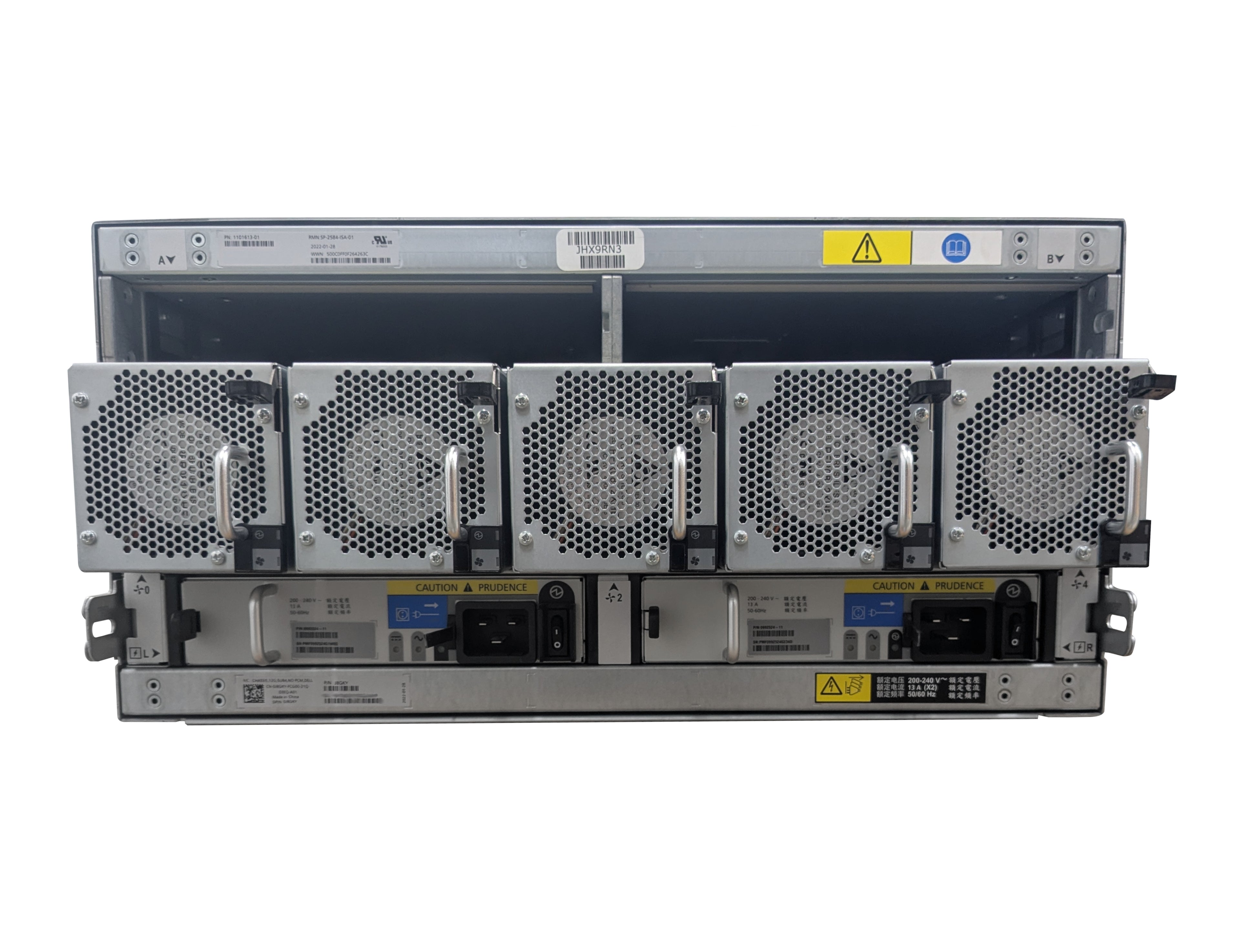 Dell PowerVault ME4084 84x3.5 5U Storage Array 10G iSCSI 16Gb/s FC SFP+ No HDDs