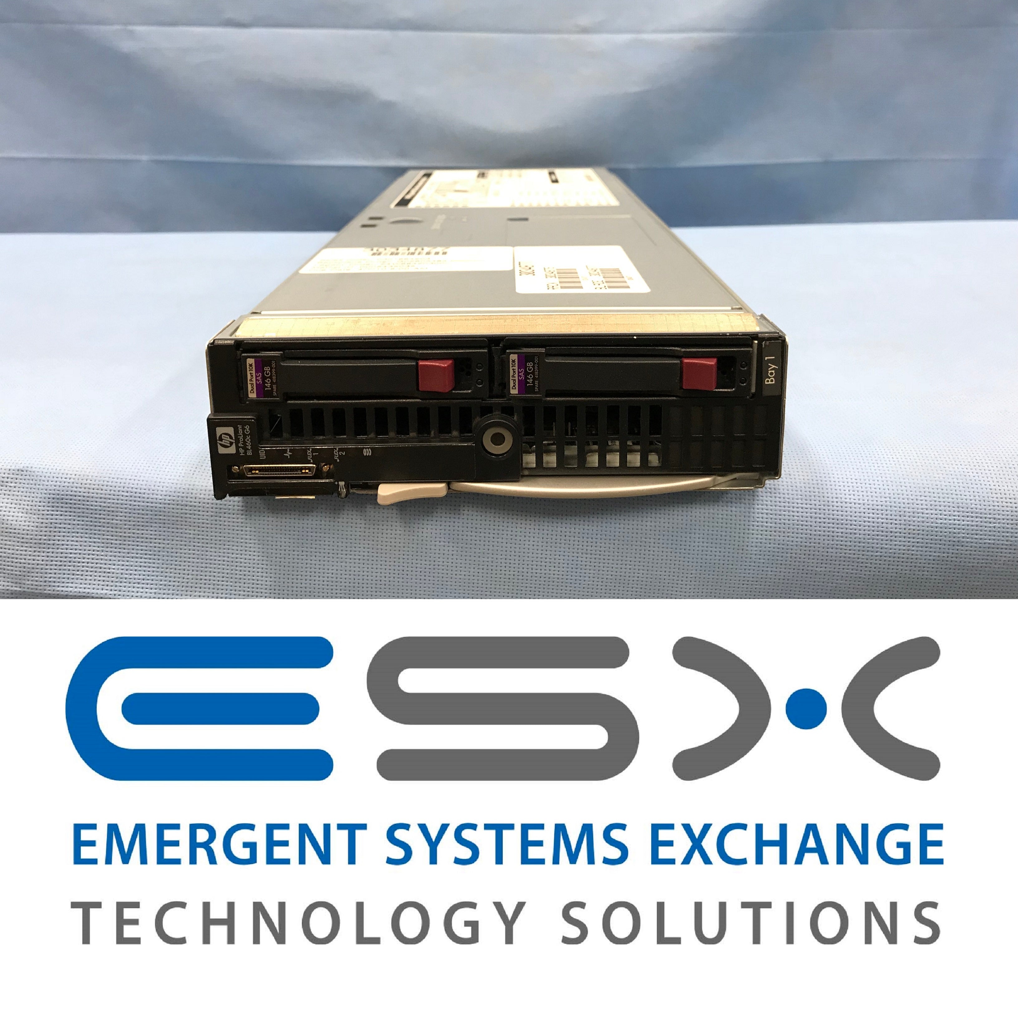 HP Proliant BL460c G6 2x QC E5520 @ 2.26GHz 48GB RAM 2x 146GB 10k 2.5" SAS