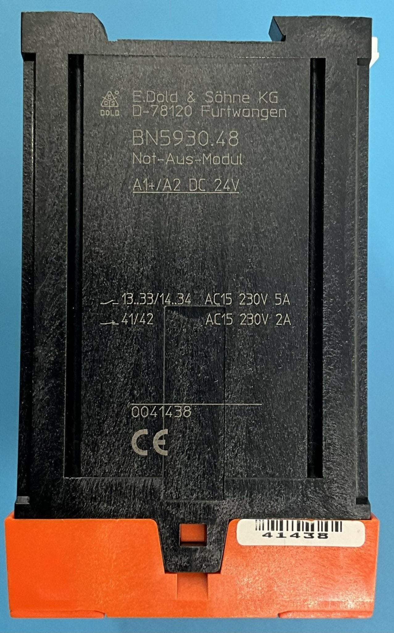 EMERGENCY SHUT OFF (08094034/BN5930.34 SIEMENS