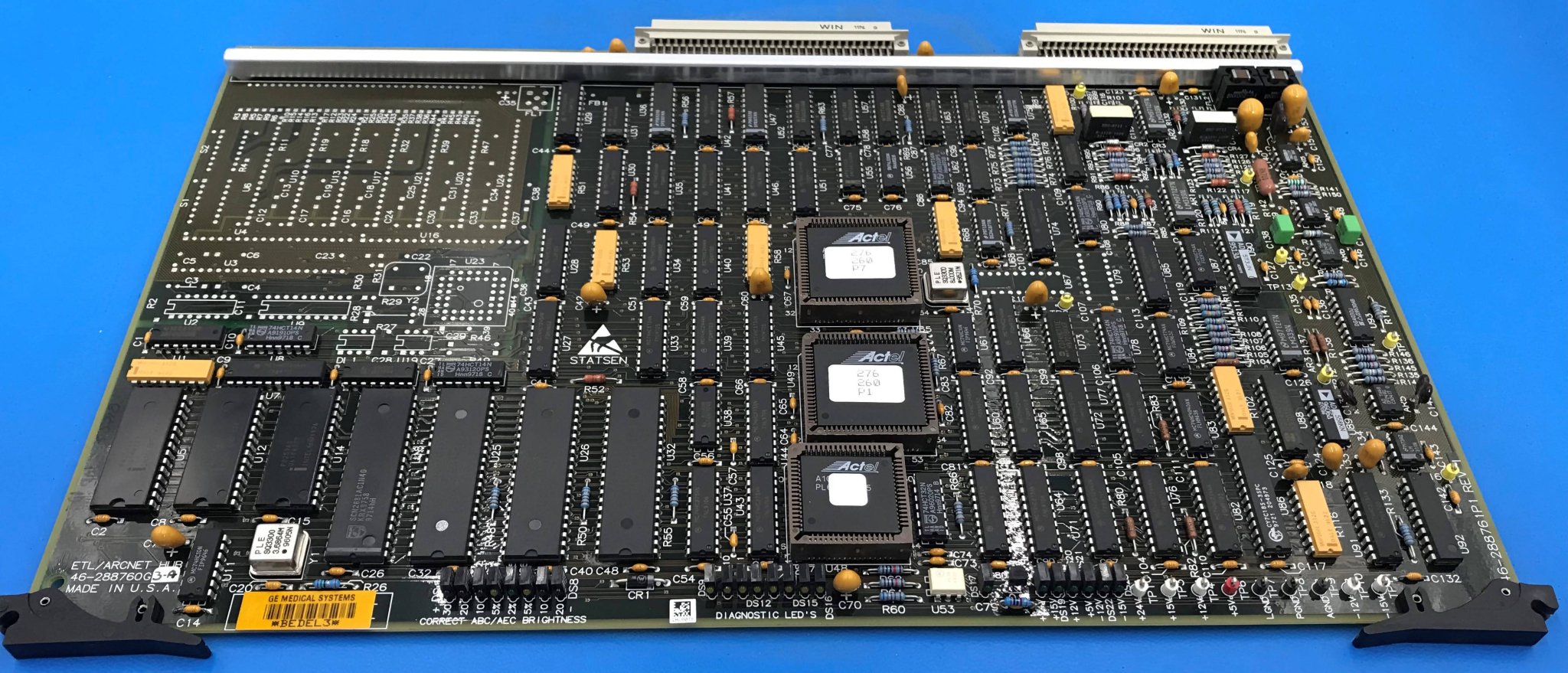 ETL/Arcnet Hub PCB (46-288760G3-A GE Advantx